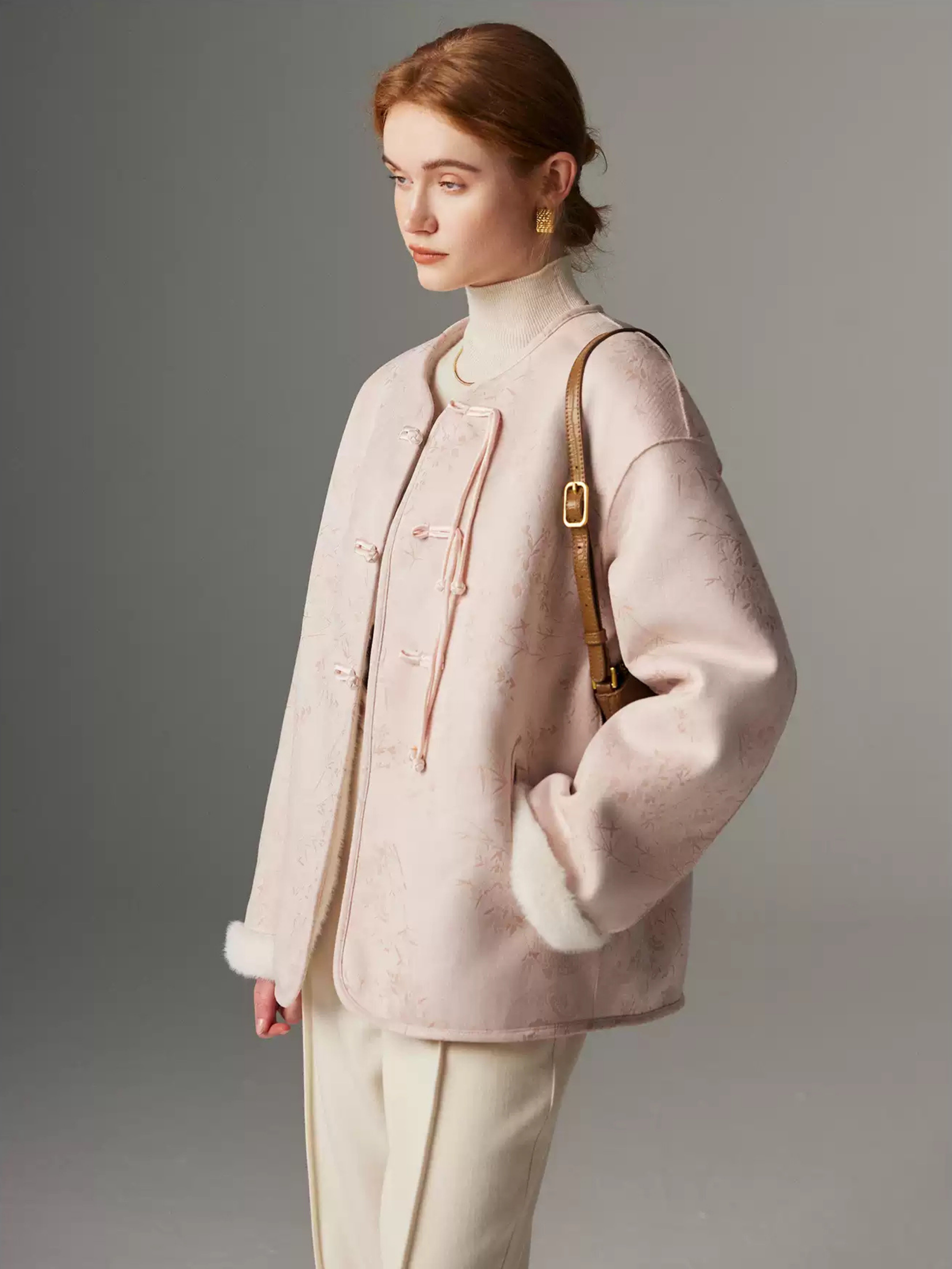 Hybriss Omarie Reversible Tassel Blouse