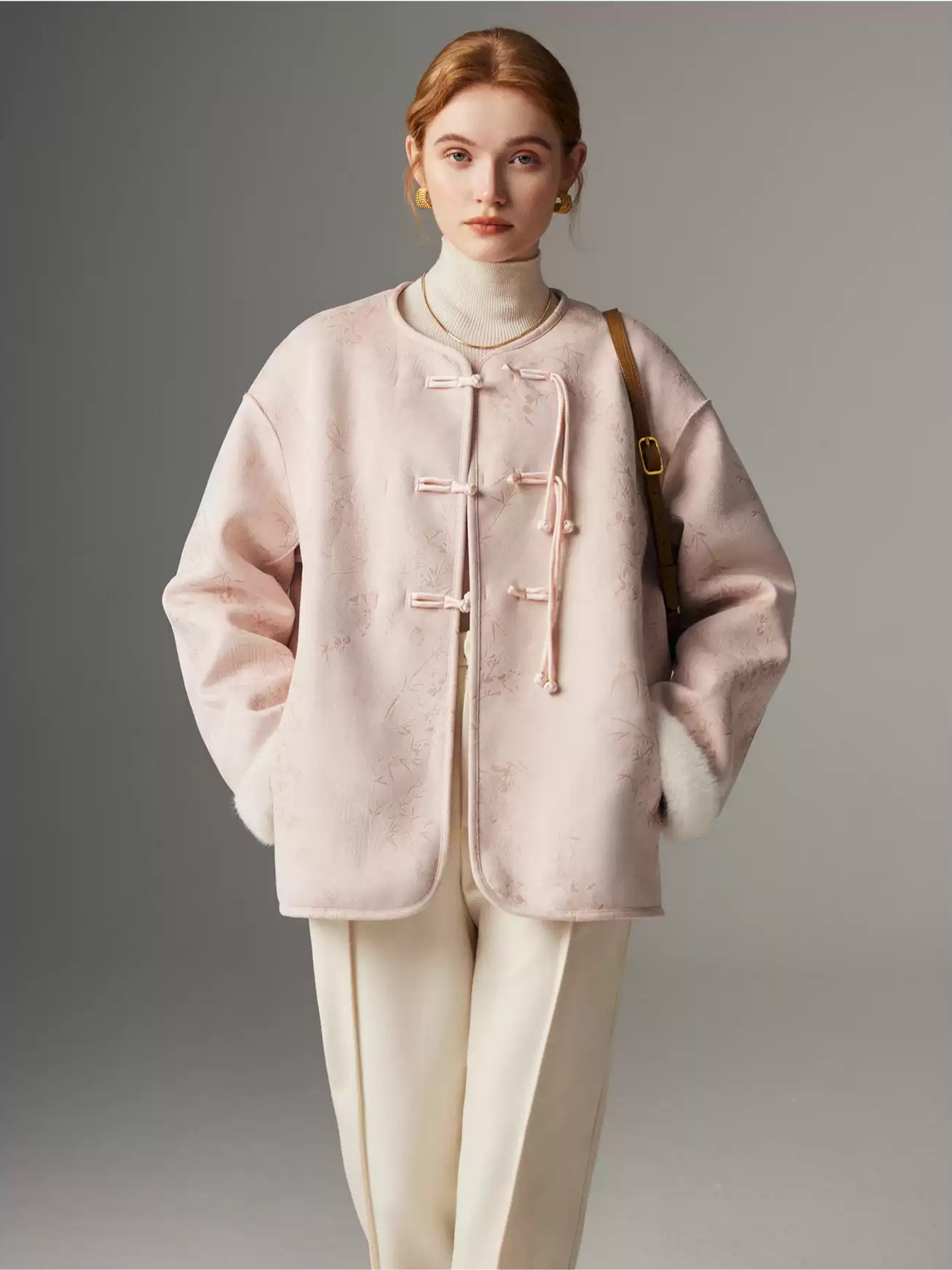 Hybriss Omarie Reversible Tassel Blouse