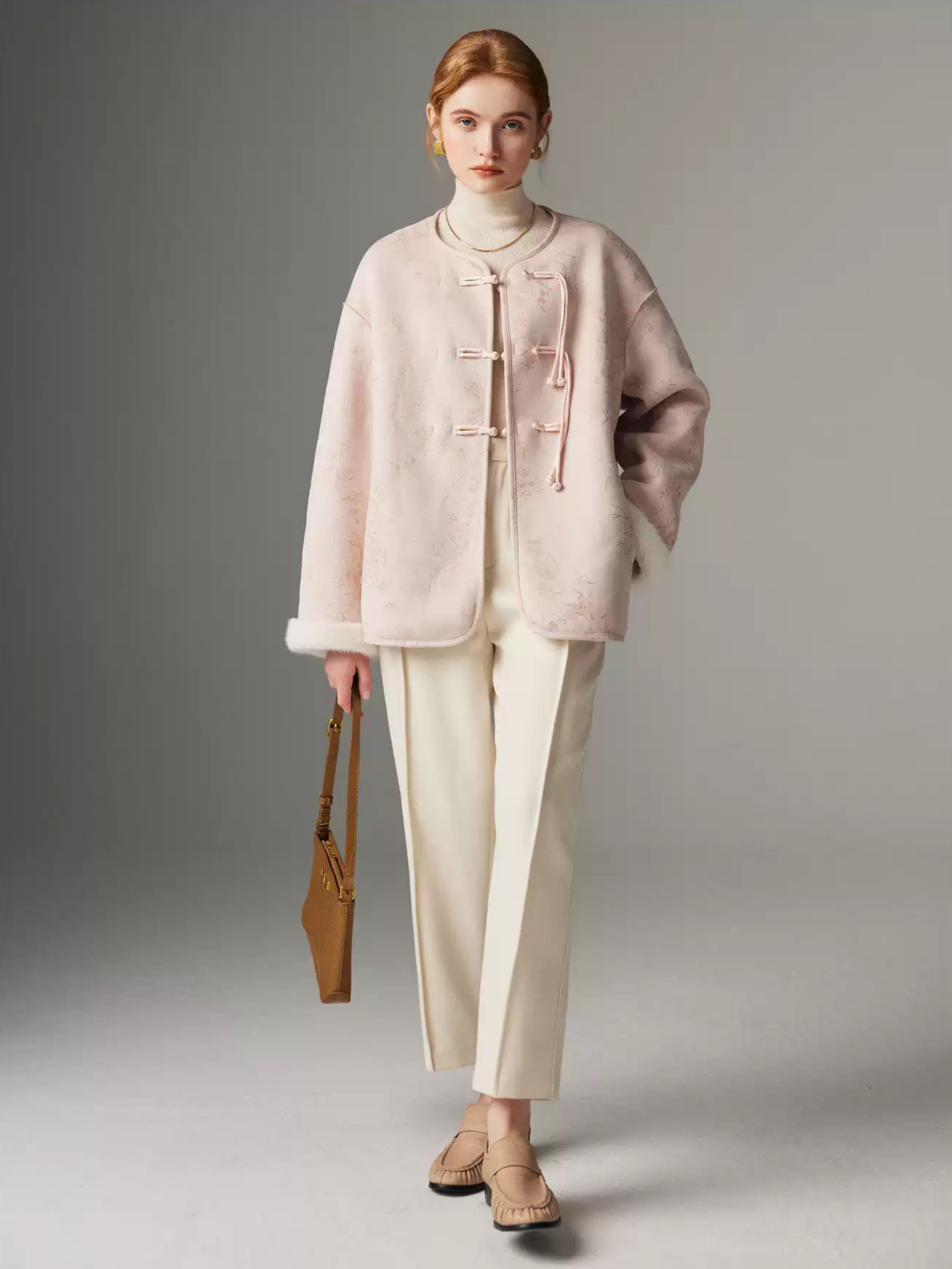 Hybriss Omarie Reversible Tassel Blouse