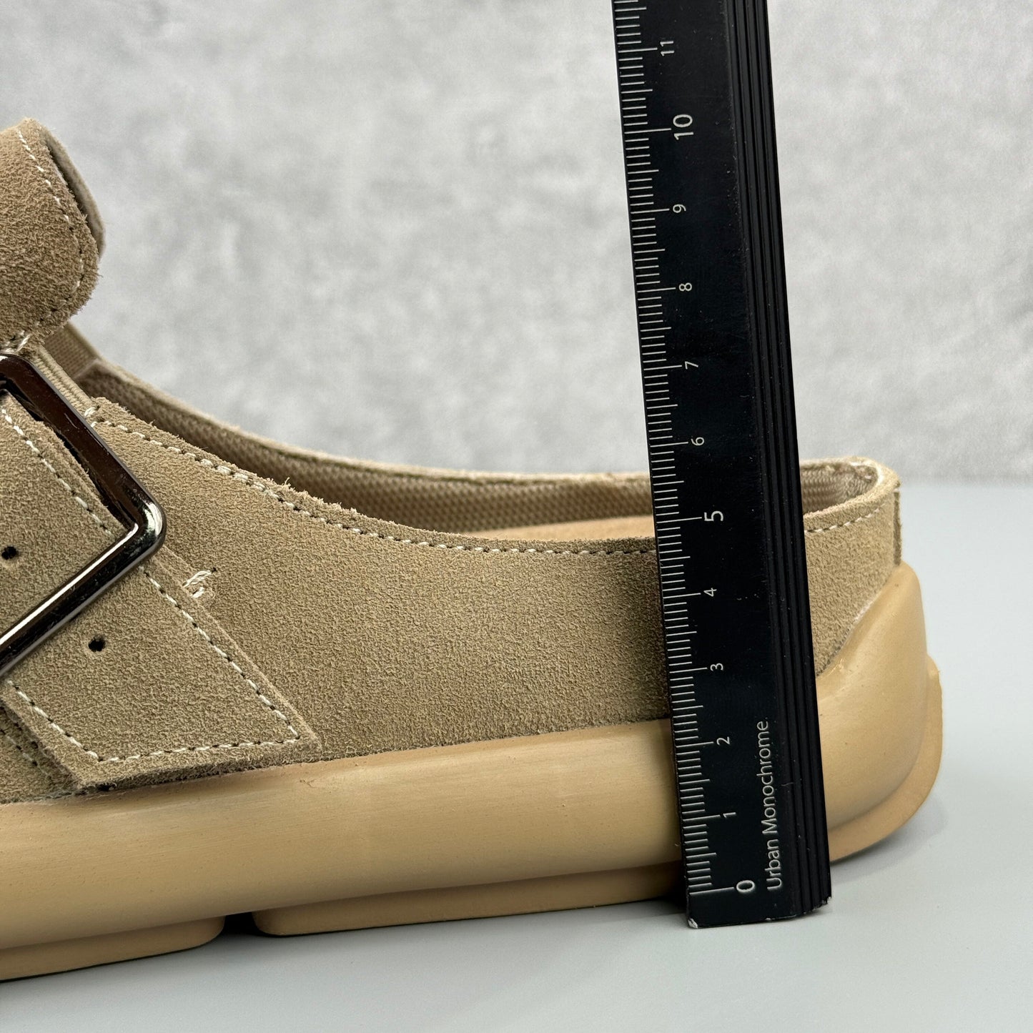 Hybriss Low-Profile Pastel Suede Slip-On Mule