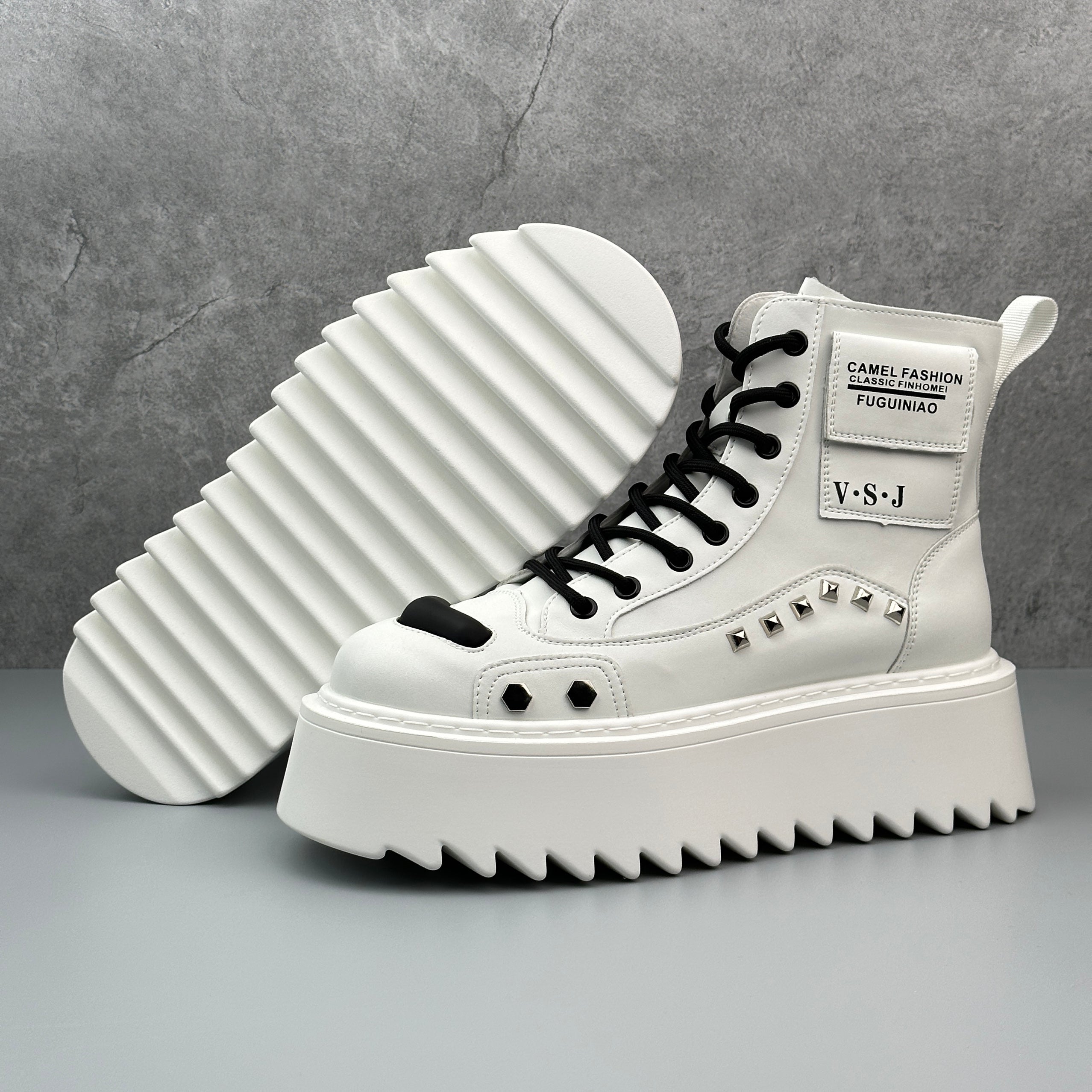 Hybriss Ravager– Punk Cargo Boots