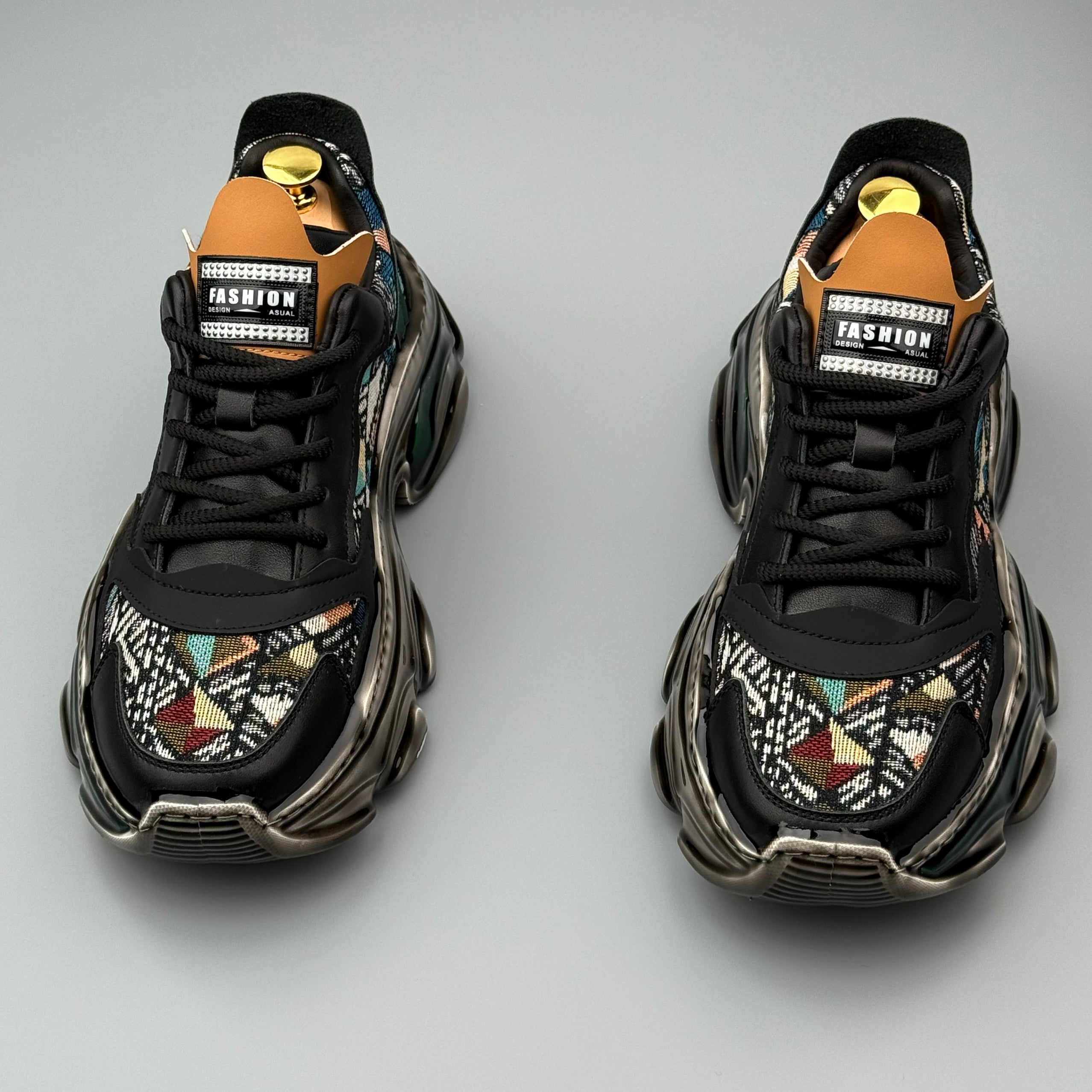 Hybriss SportStitch Black– Youthful Dad Shoes