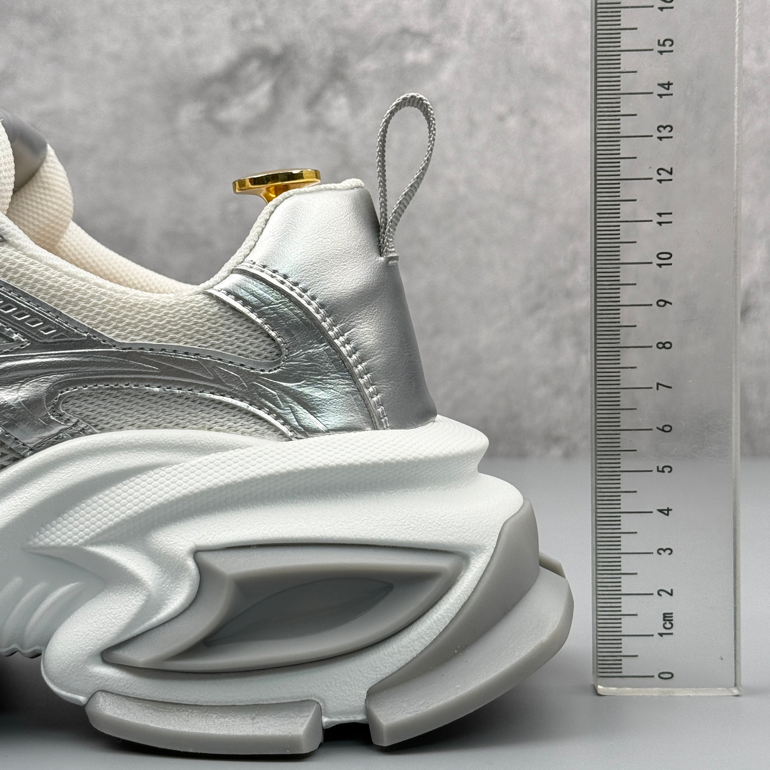 Hybriss ColorMatch – Mixed‑Material Dad Shoes