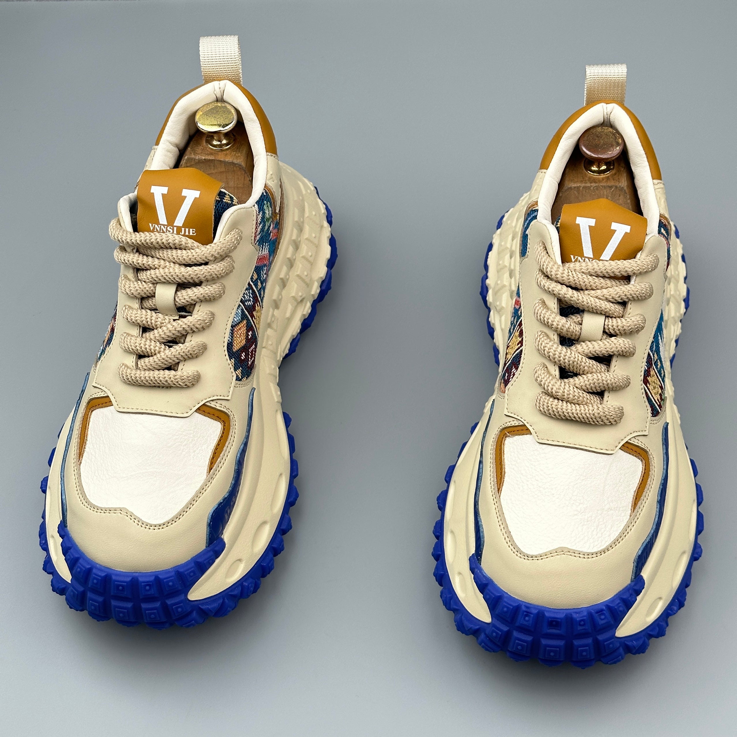 Hybriss EmbroRise Blue– Youth Dad Shoes