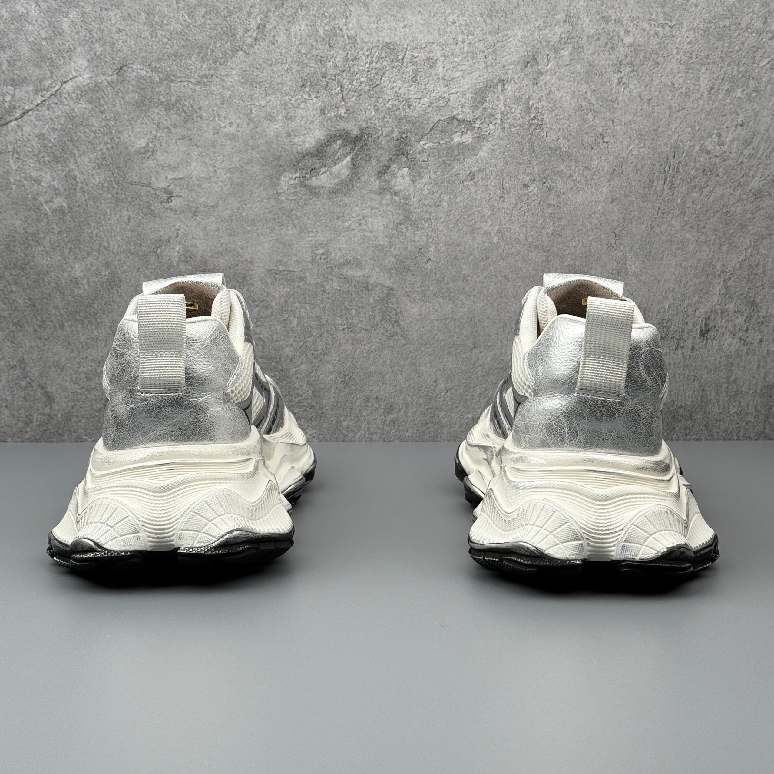 Hybriss UCOC AirFlex Silver– Youth Casual Dad Shoes