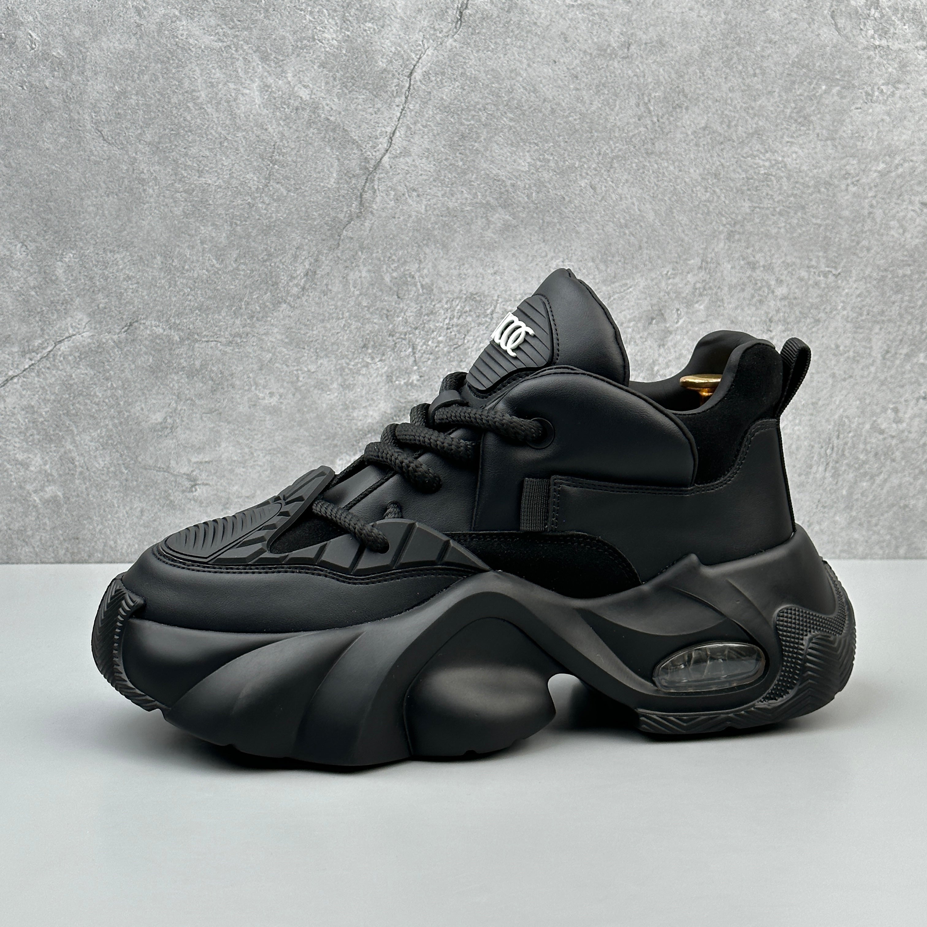 Hybriss WeaveForce Black– Men’s Winter Dad Shoes