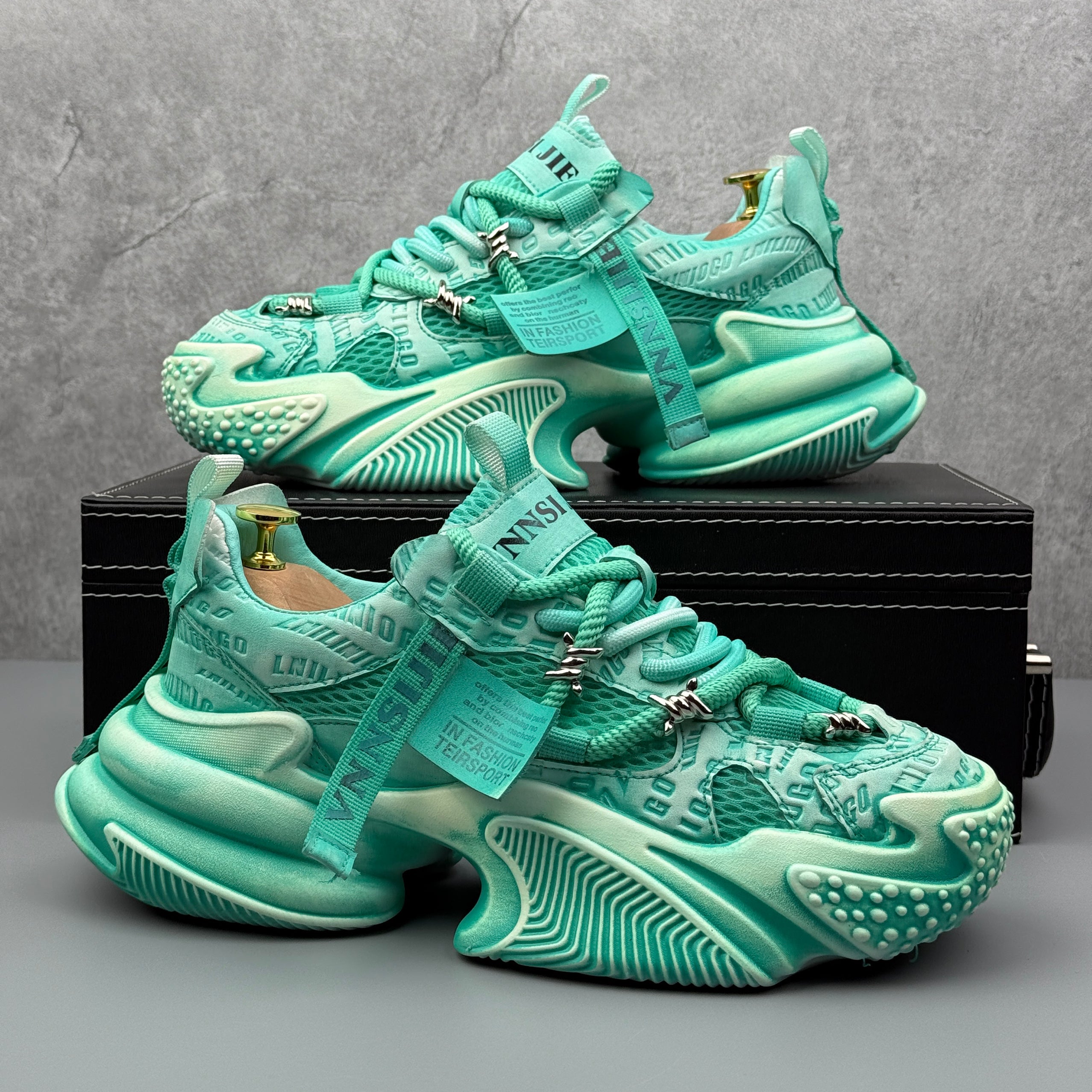 Hybriss WeaveRise Lake blue– Youth Dad Shoes