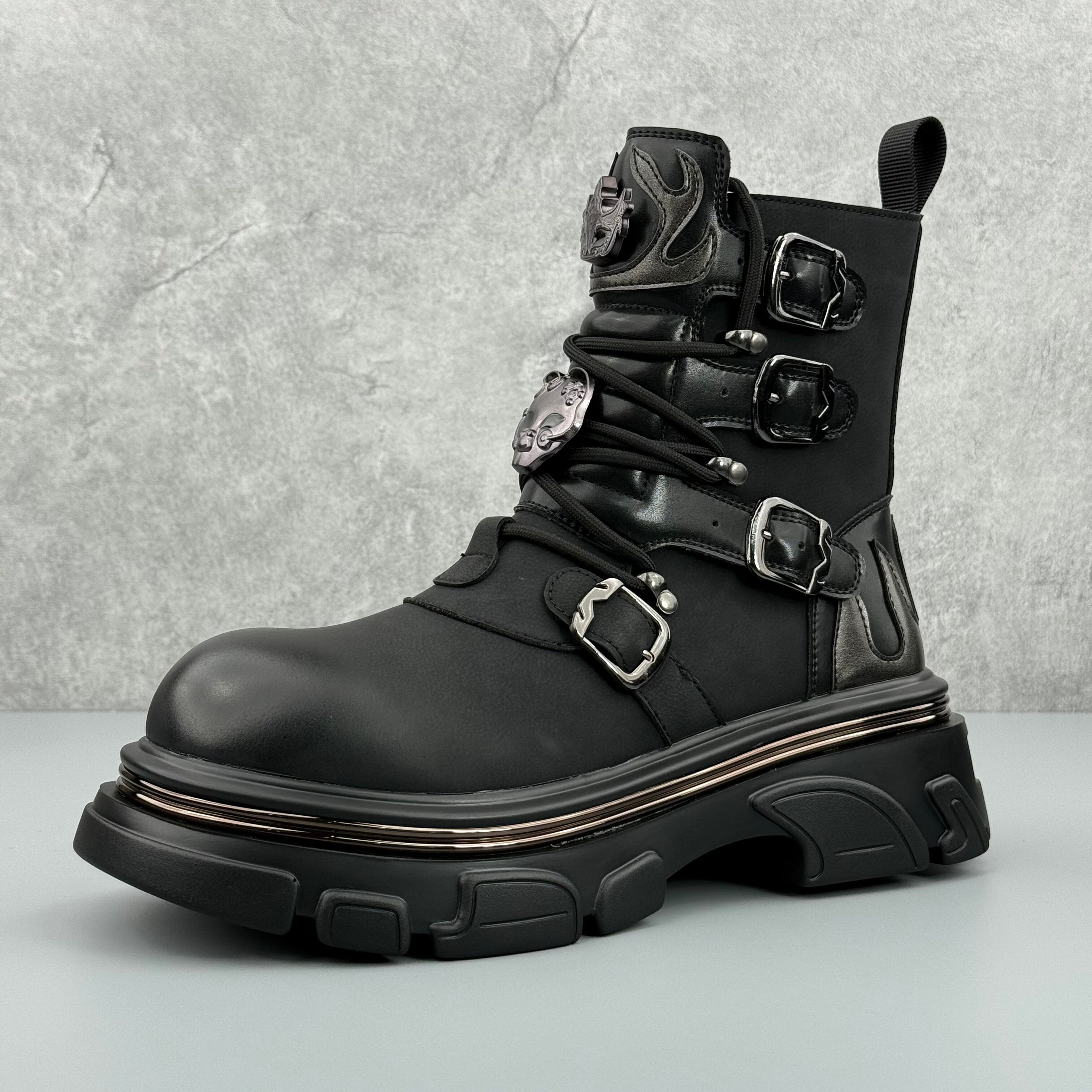 Hybriss Ravager– Punk Martin Boots