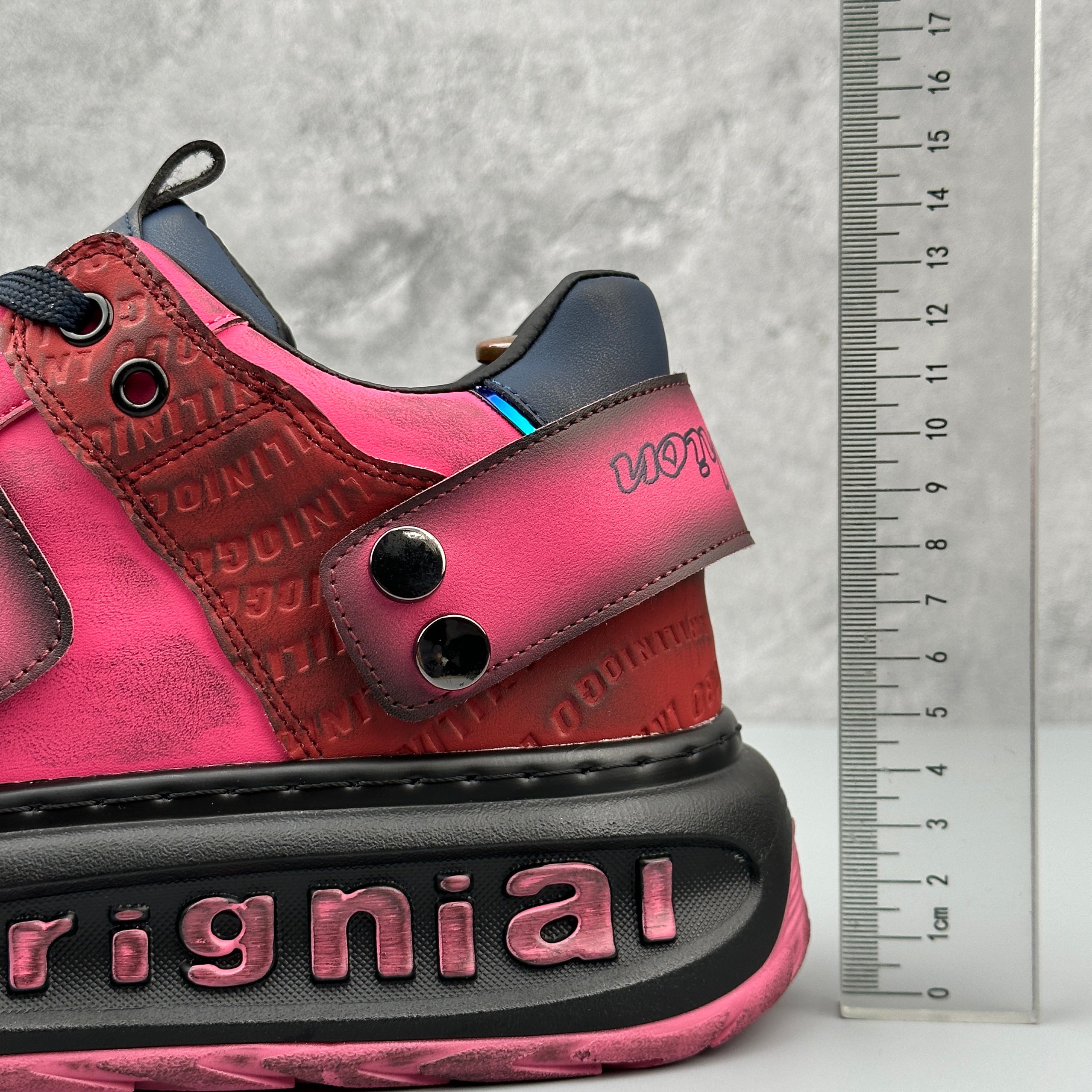 Hybriss CarveCore – Mikrofaserleder Sneakers