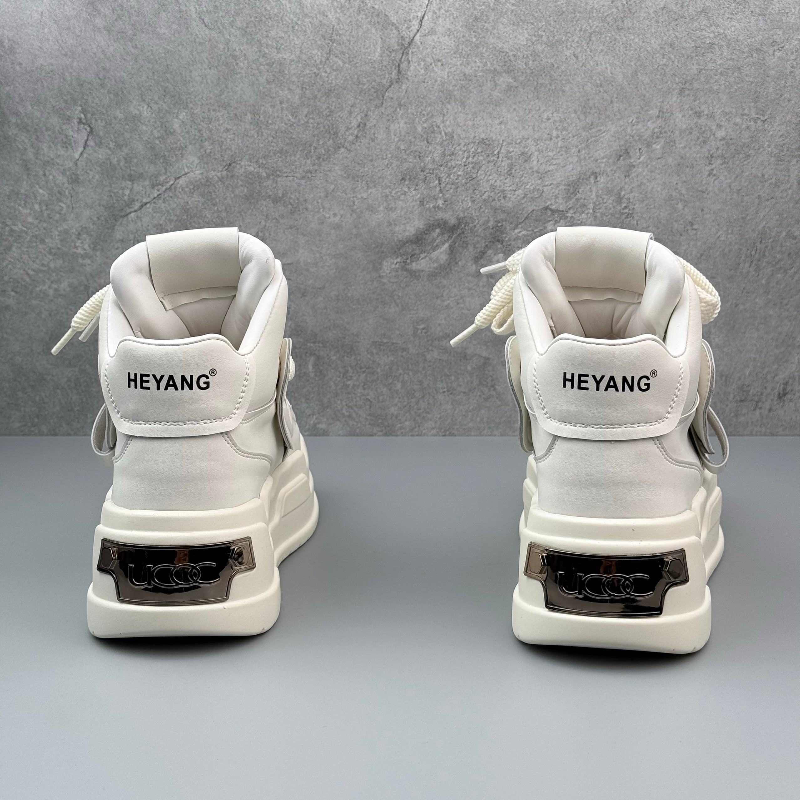 Hybriss PigskinCore White– Mikrofaserleder White Shoes