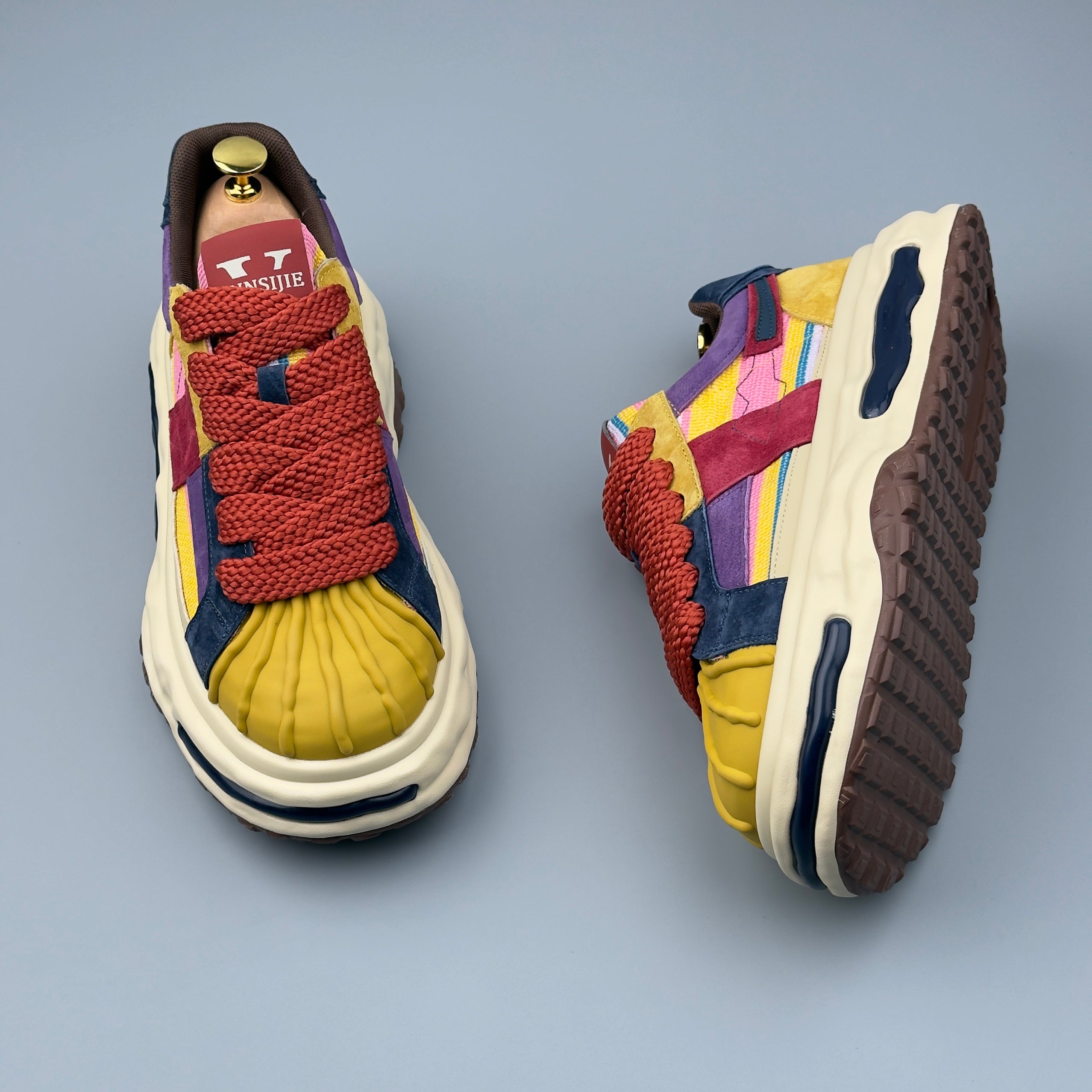 Hybriss Vnnsijie TrendLift Yellow– Youth Sneakers