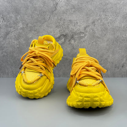 Hybriss Cross-Caged Chunky Dad Sneaker