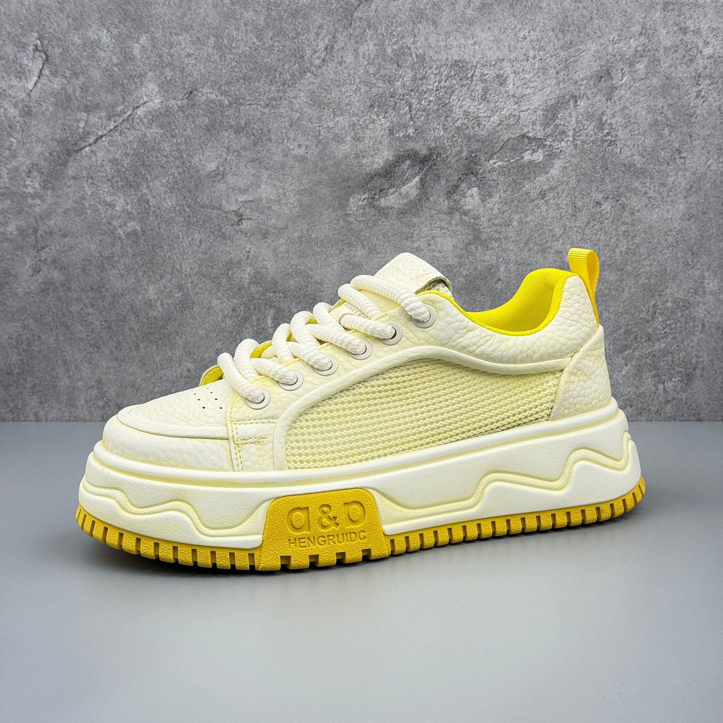 Hybriss Urban Wave Chunky Platform Court Sneaker