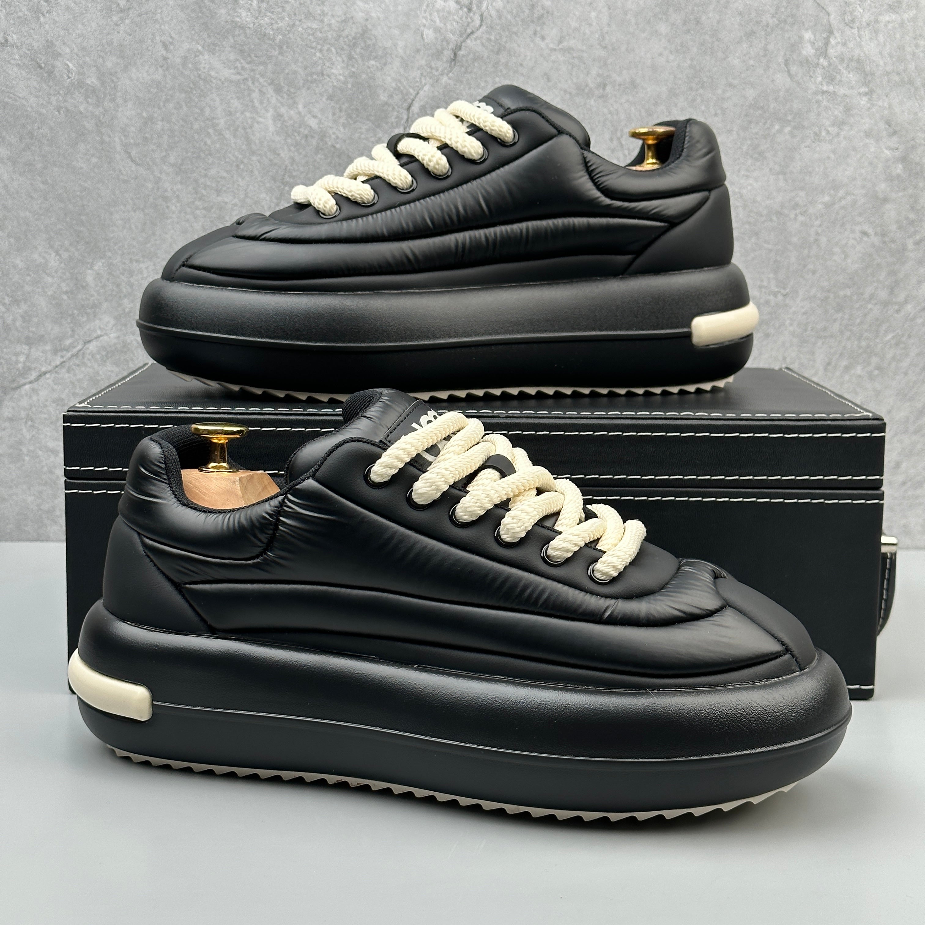 Hybriss Cabuncci WinterCore Black Rice– Youth Winter Dad Shoes