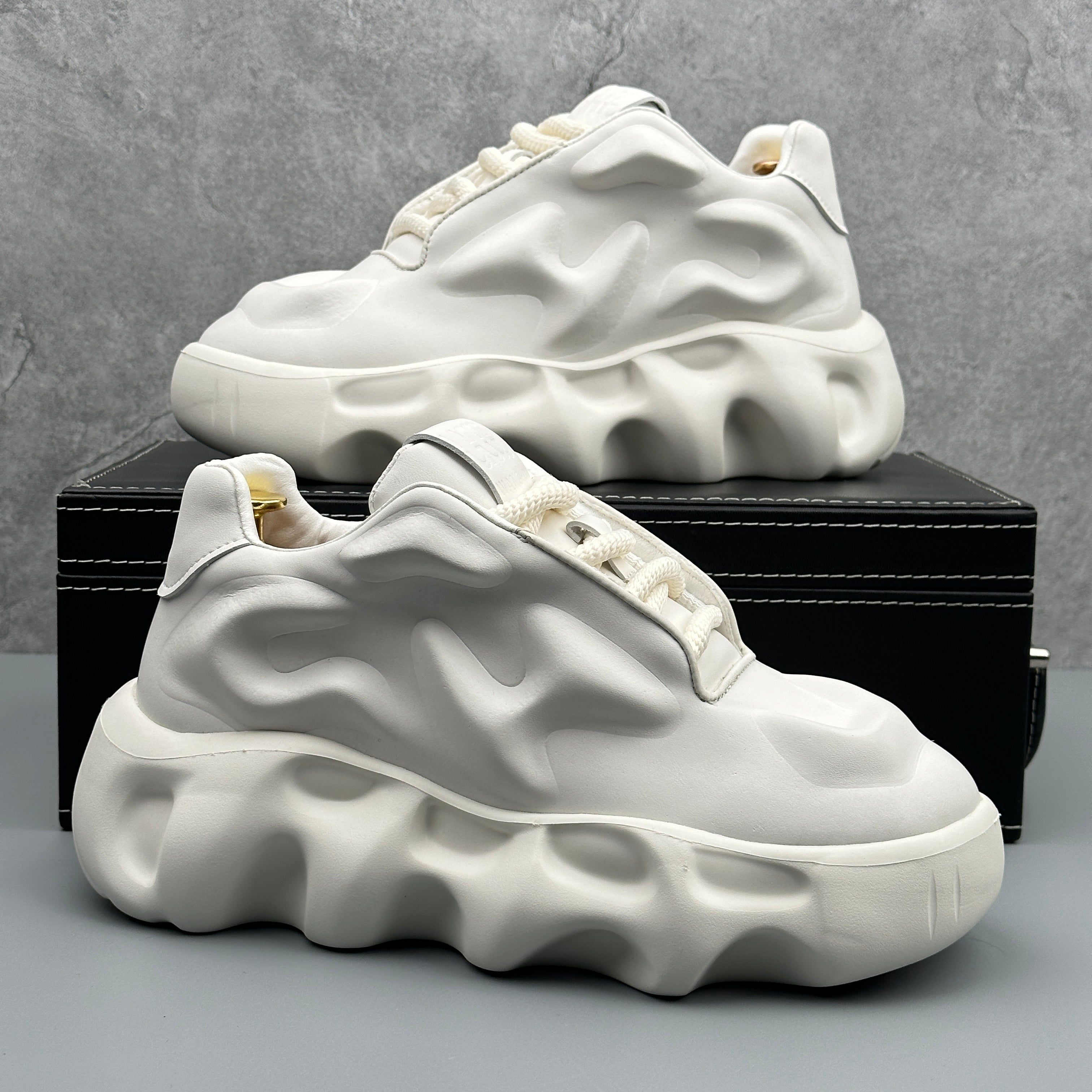 Hybriss Cabuncci Elevon White– Youth Dad Shoes