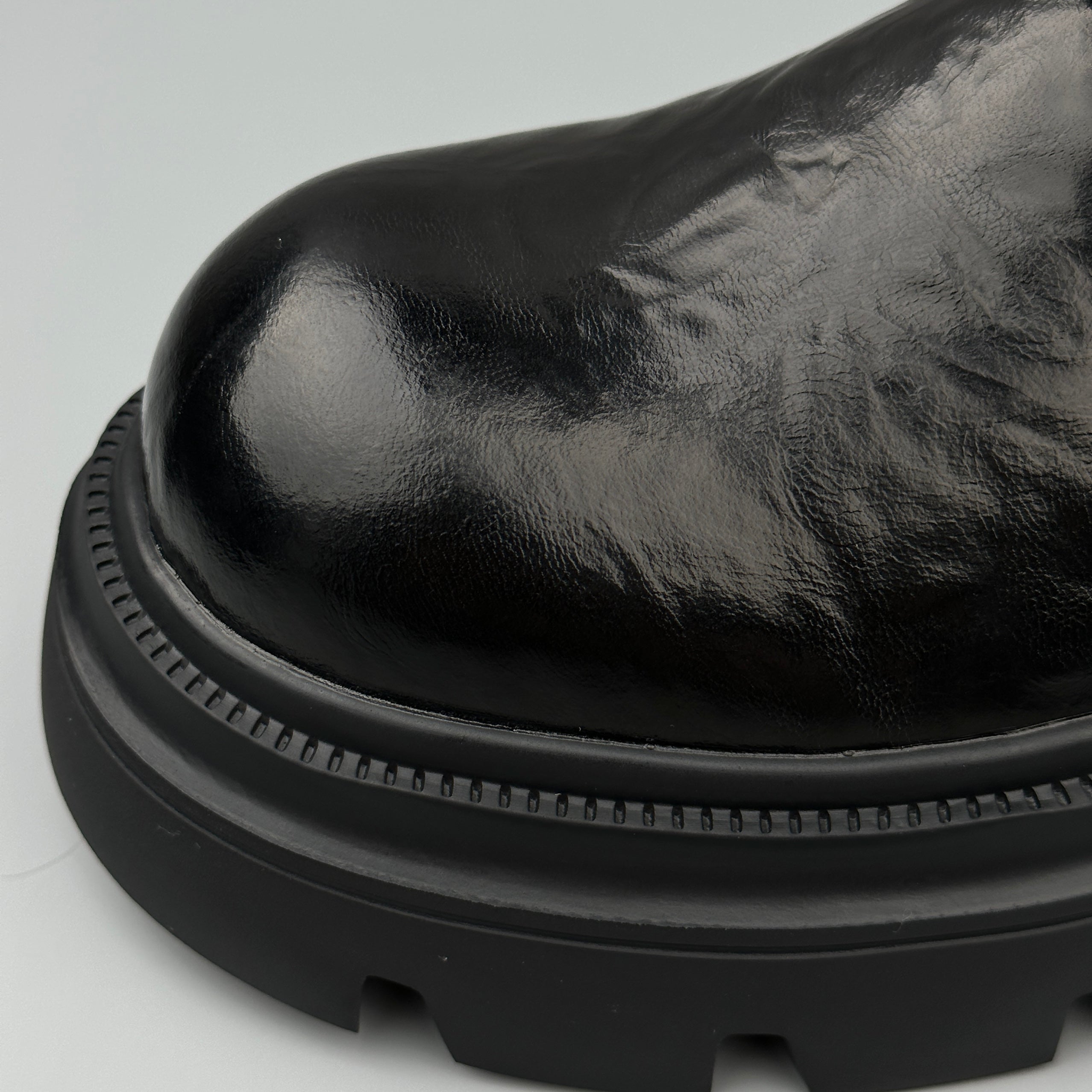 Hybriss Cabuncci Regent Black– British Casual Leather Shoes