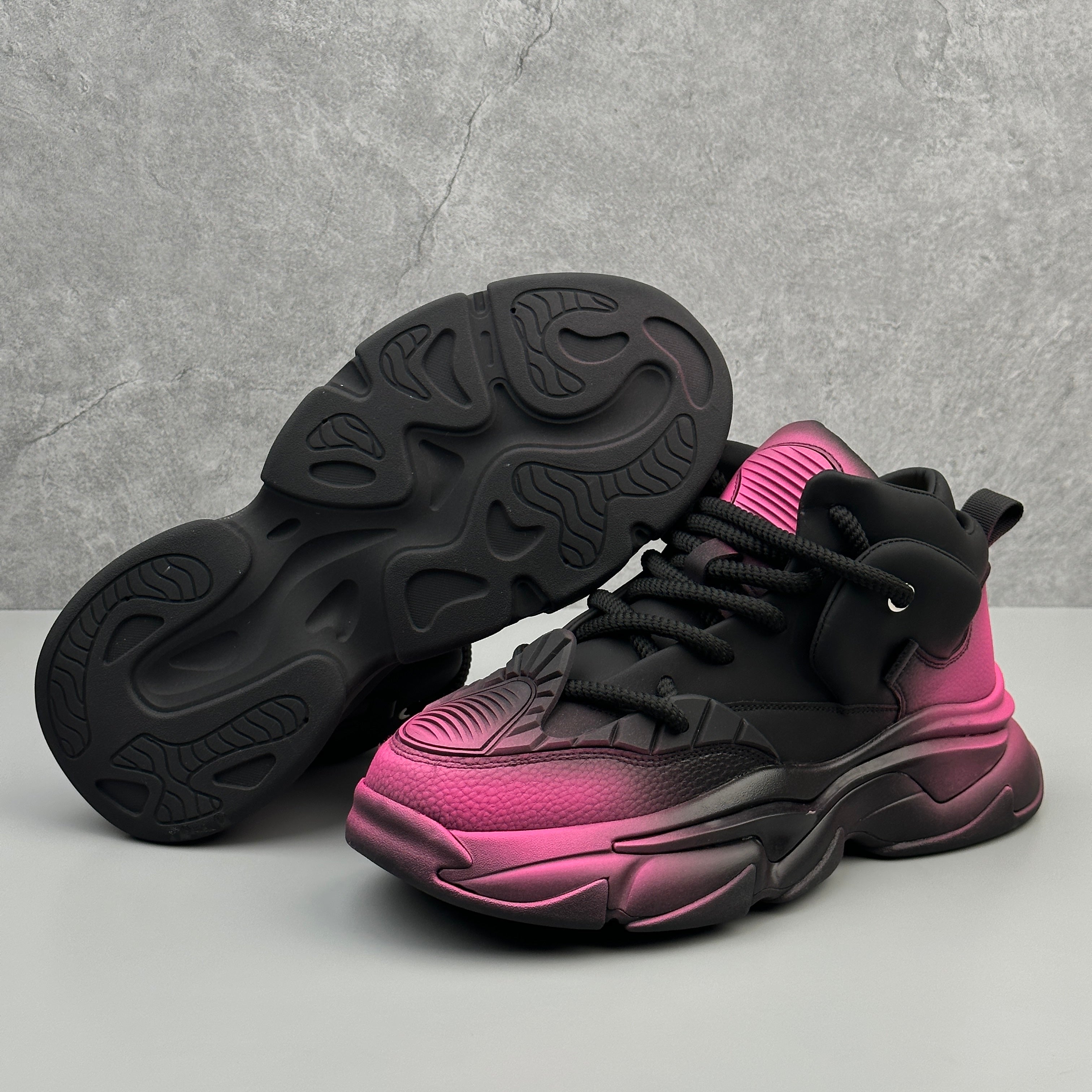 Hybriss Energetix Black powder– Youth Dad Shoes for Men