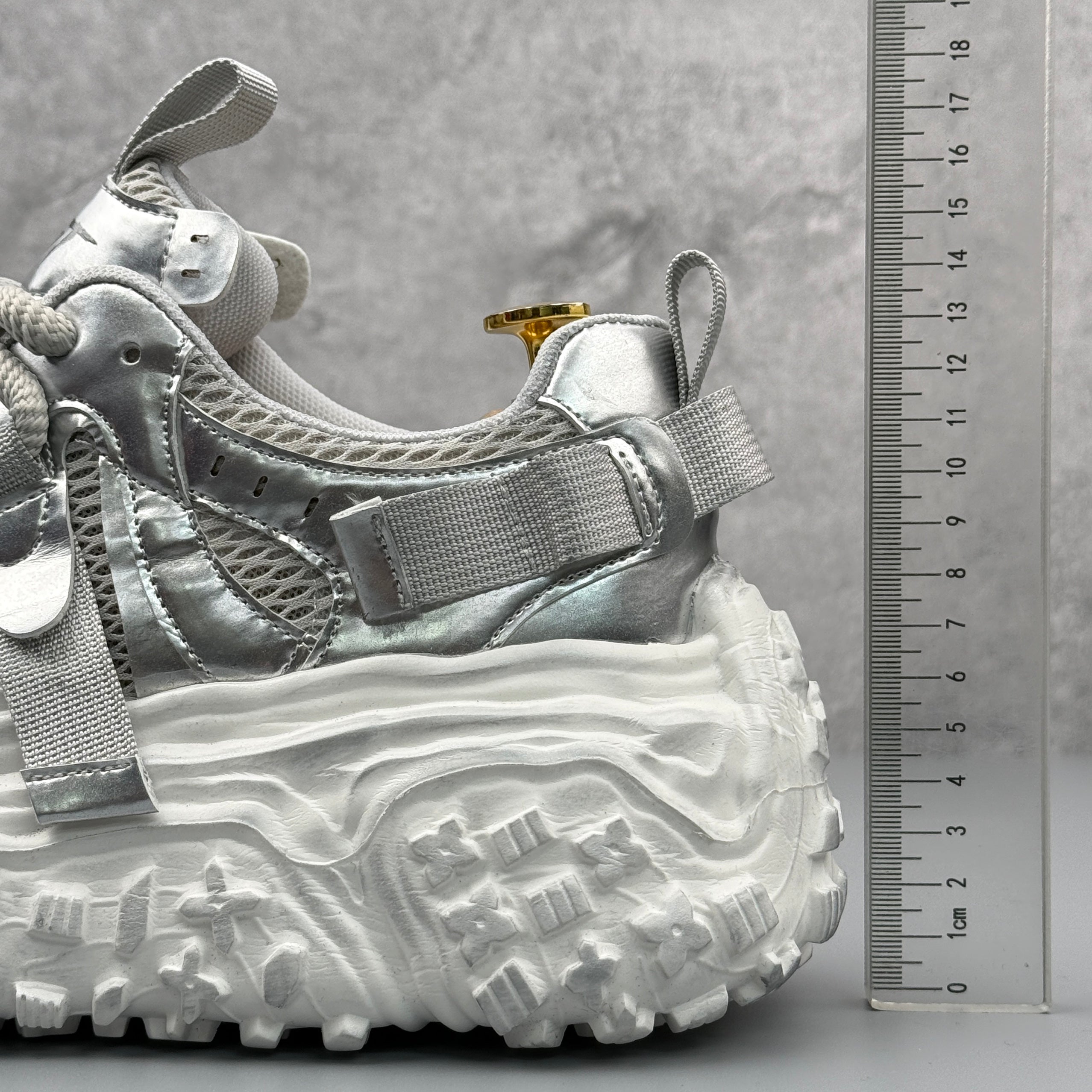 Hybriss DailyPlain Gray– Retro Dad Shoes