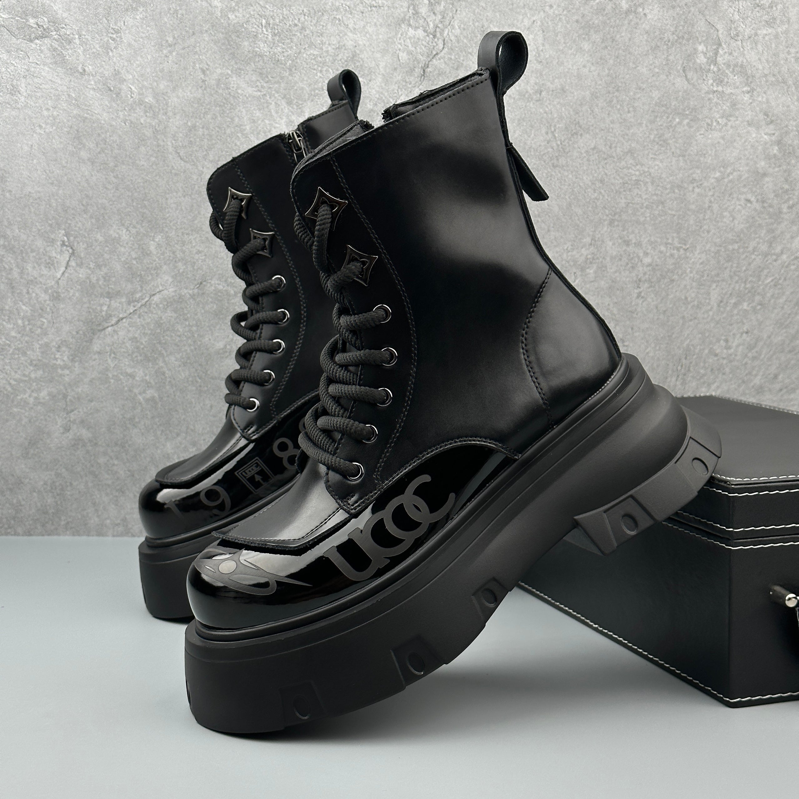 Hybriss Sentinel– Mid-Ankle Martin Boots