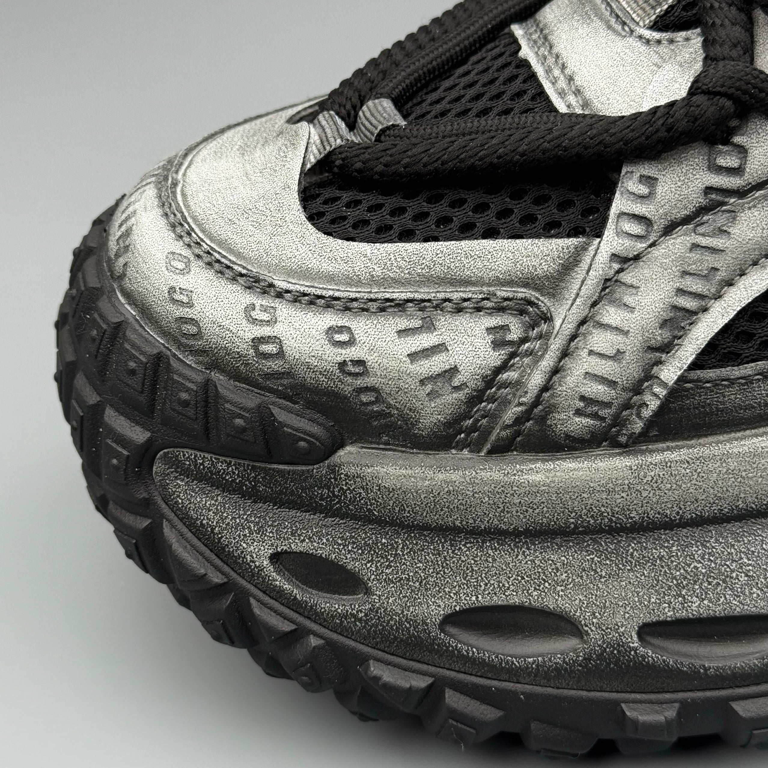 Hybriss DailyWeave Black– Retro Dad Shoes