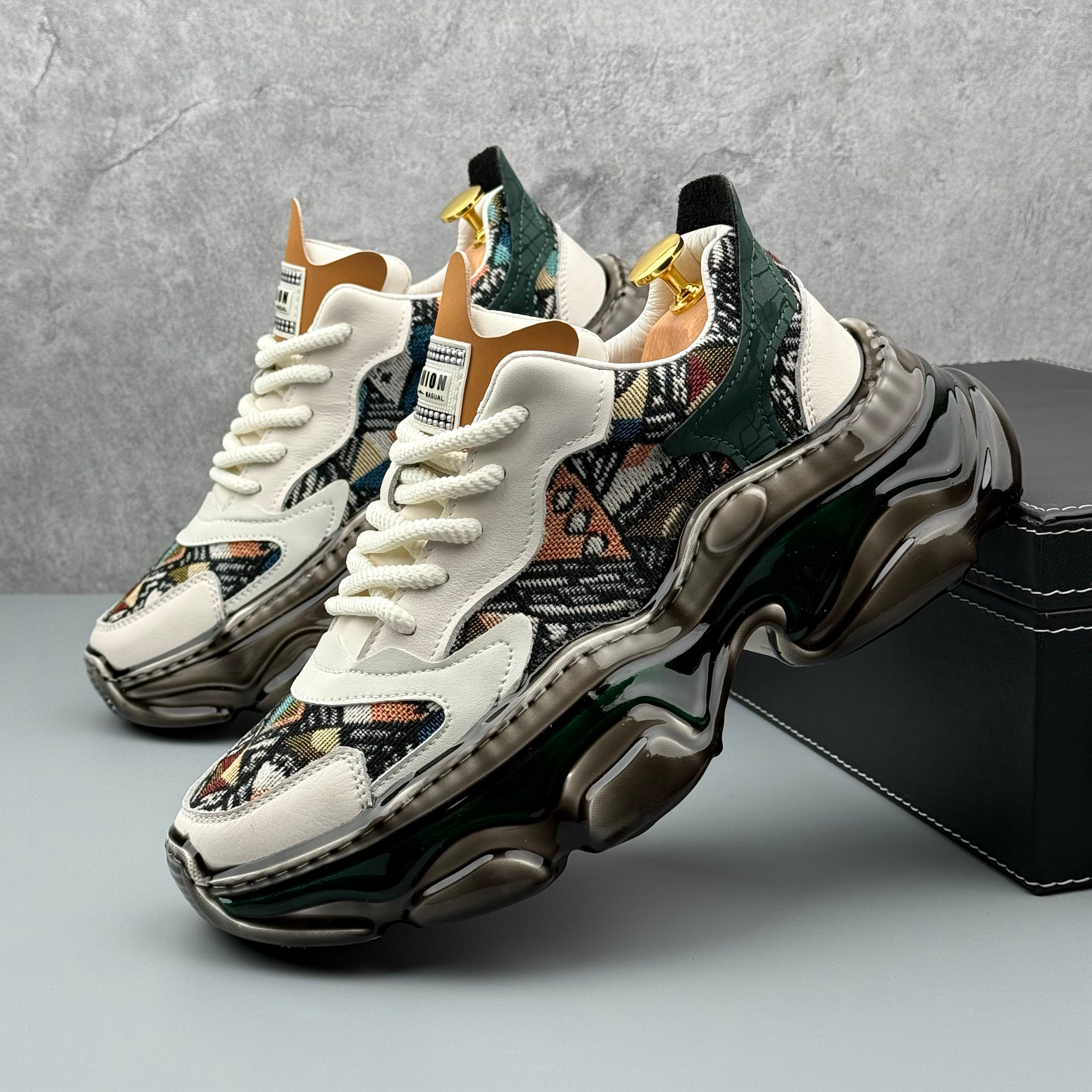 Hybriss SportStitch White– Youthful Dad Shoes