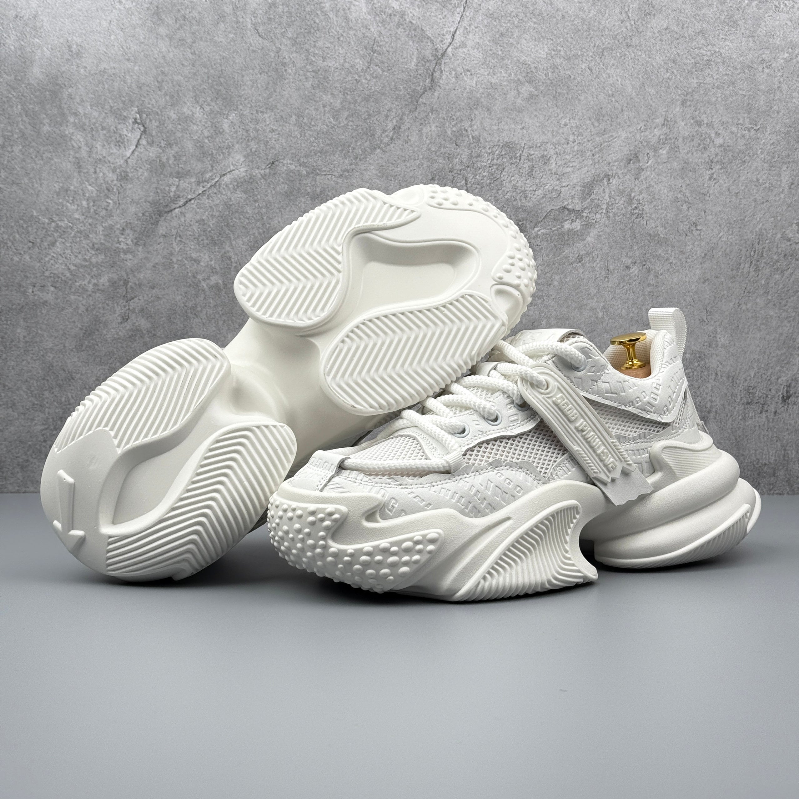 Hybriss DailyCore White– Casual Dad Shoes