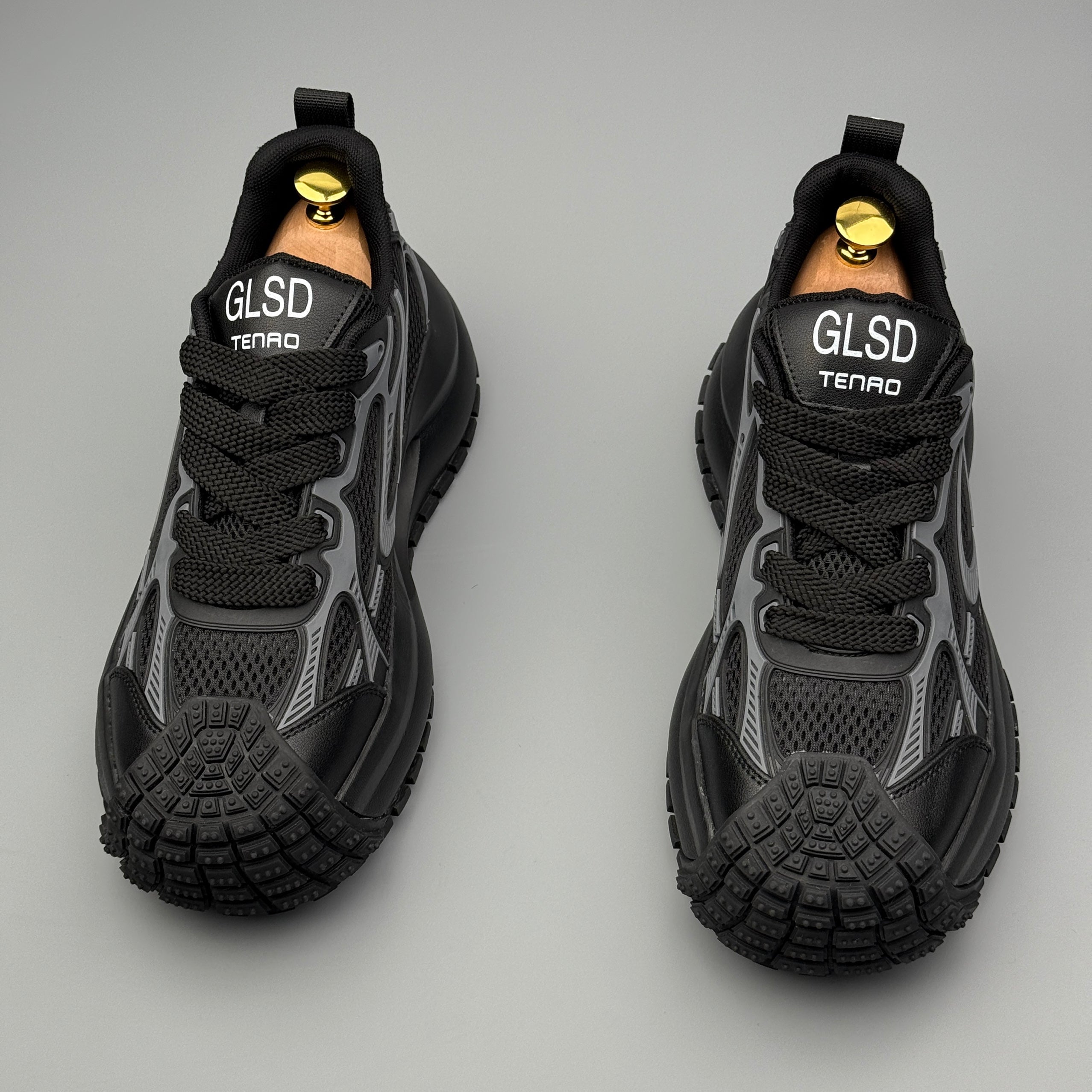 Hybriss SportPlain Black Gray– Sporty Dad Shoes