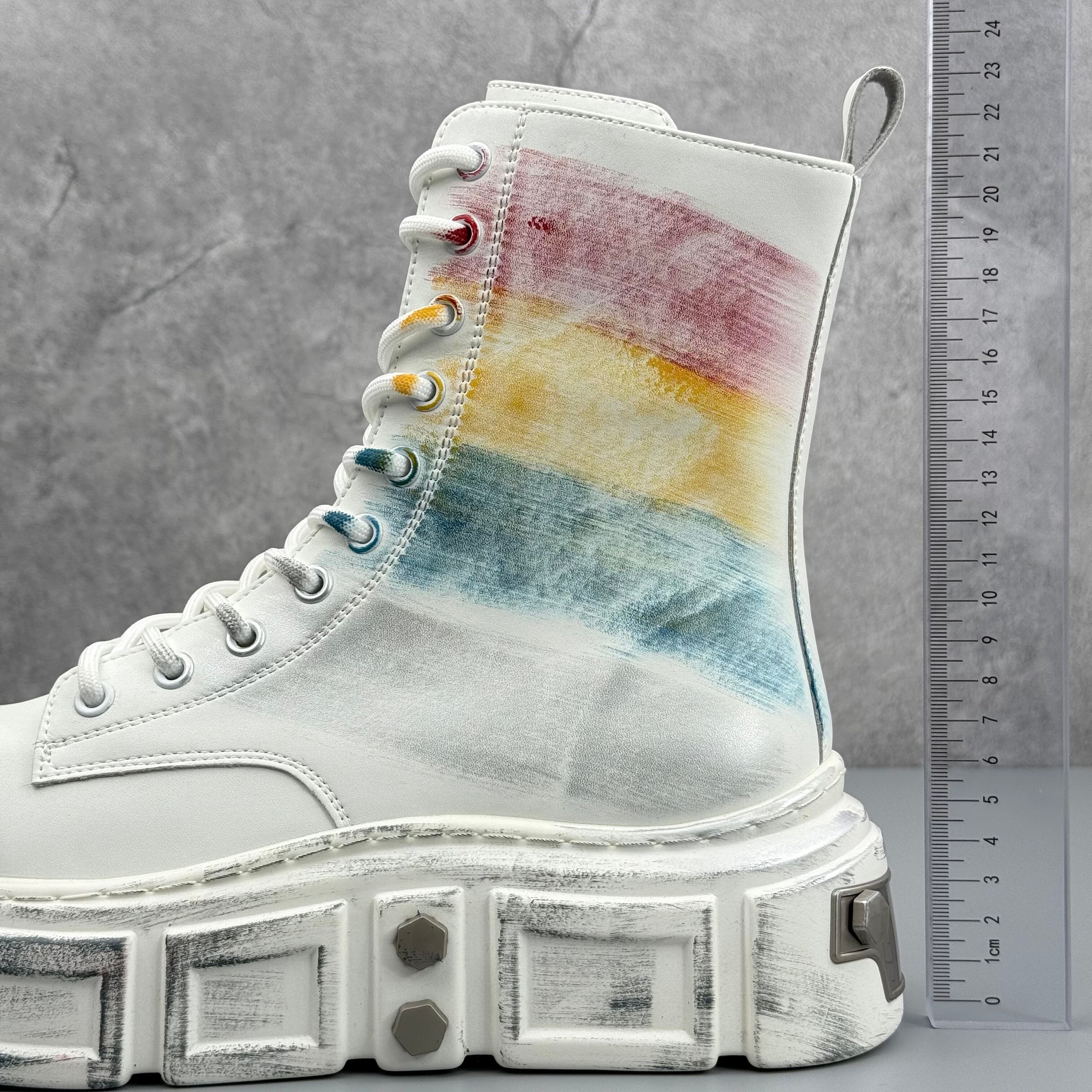 Hybriss Prism– Rainbow Martin Boots