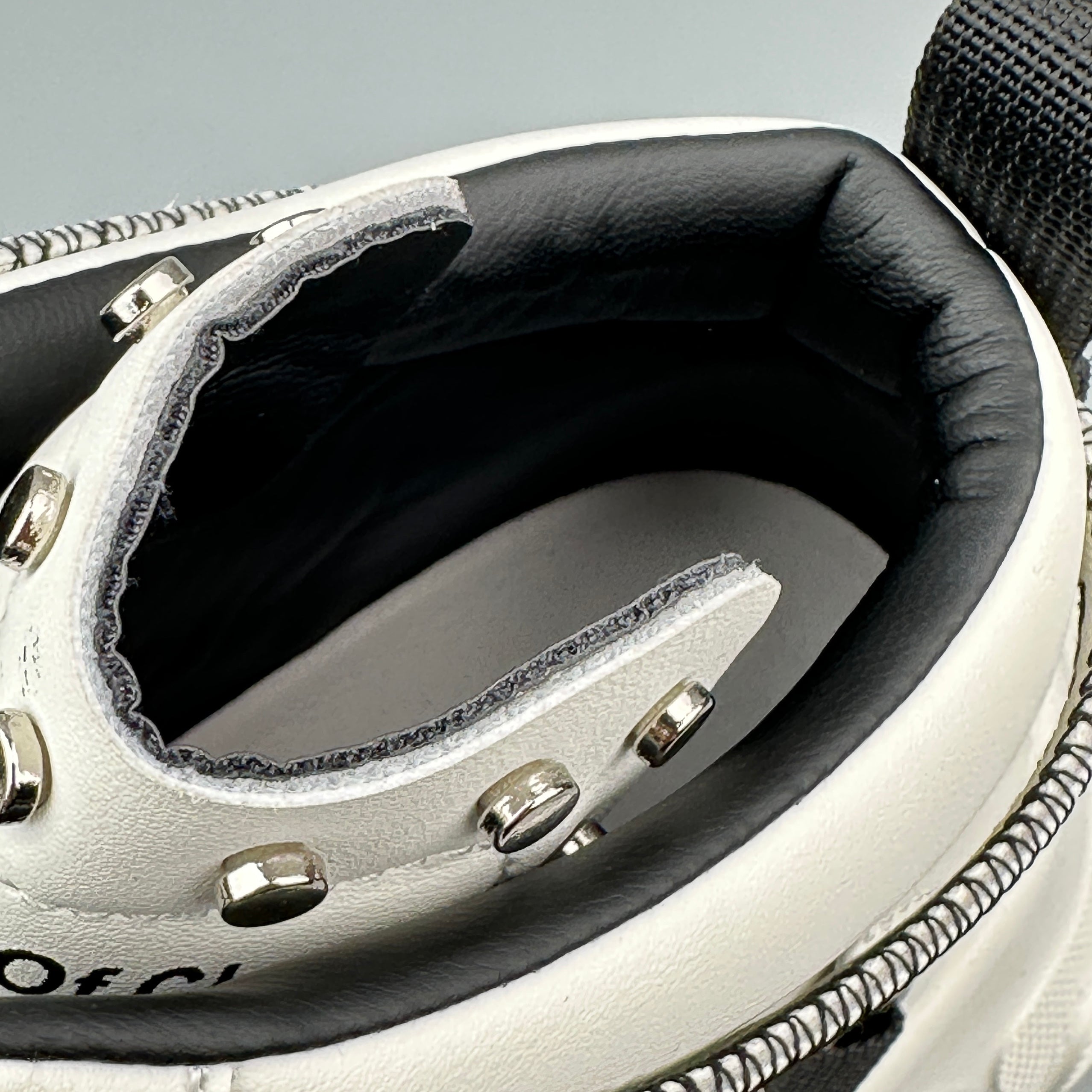 Hybriss WeaveTrend White– High-Top Work Shoes