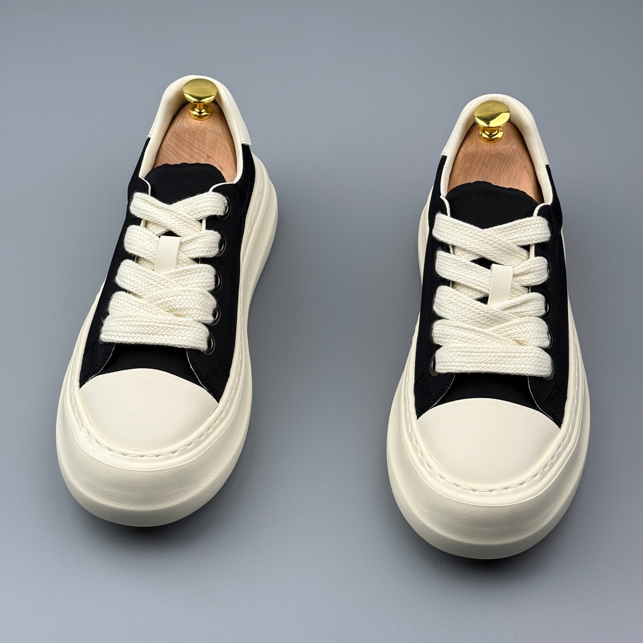 Hybriss LeisureCore Black– Stoff Sommer-Sneakers