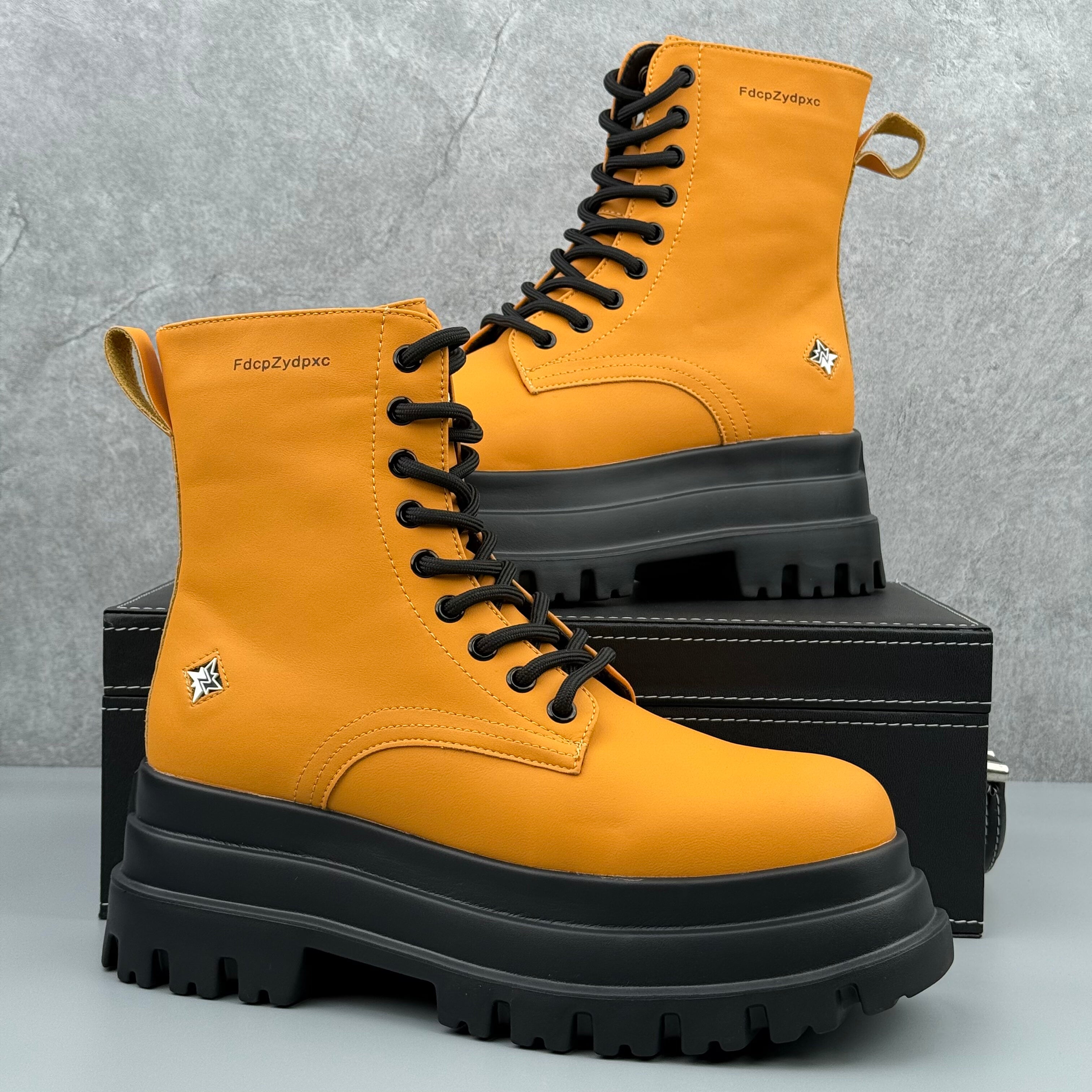 Hybriss Dominion Orange– British Style Martin Boots