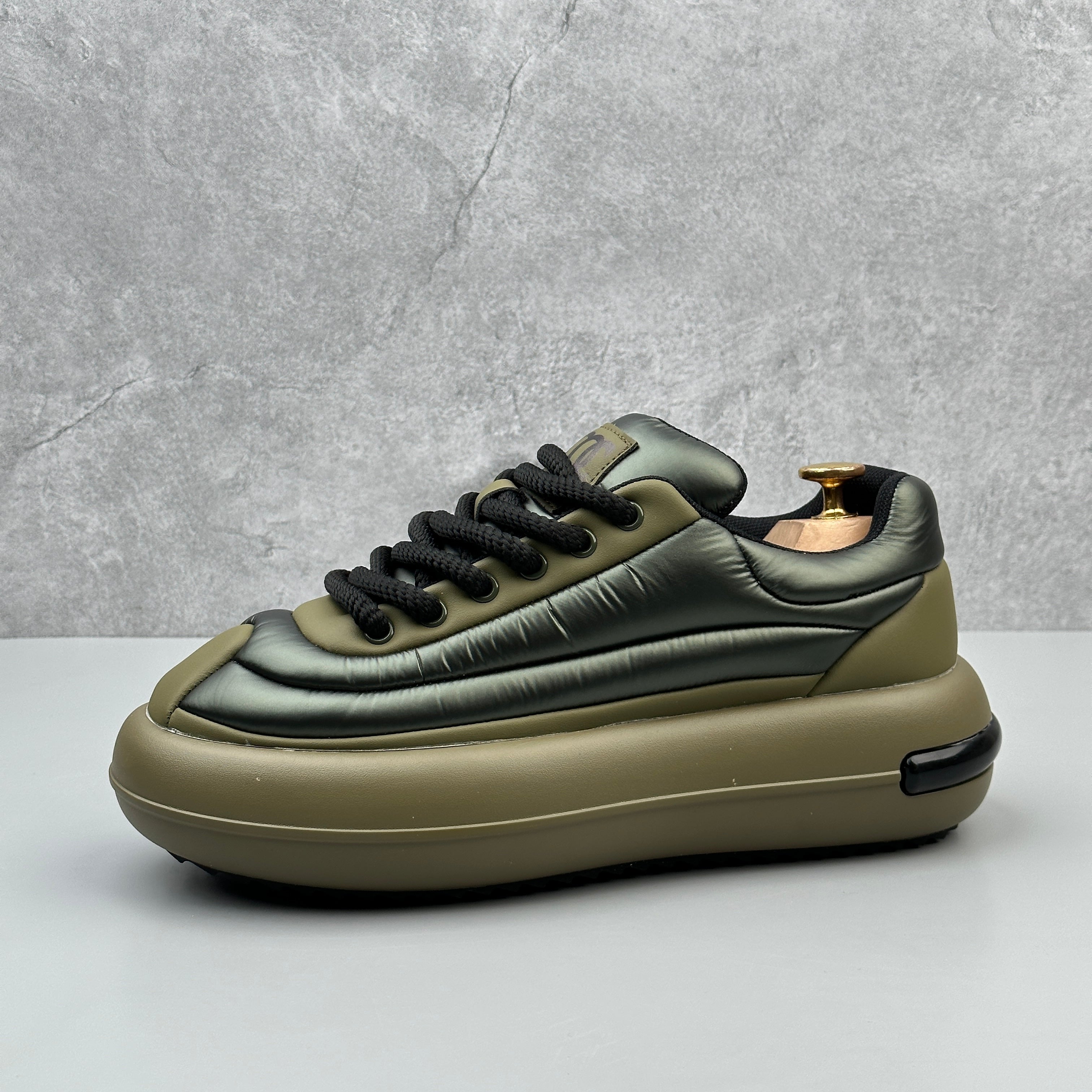 Hybriss Cabuncci WinterCore Dark Green– Youth Winter Dad Shoes