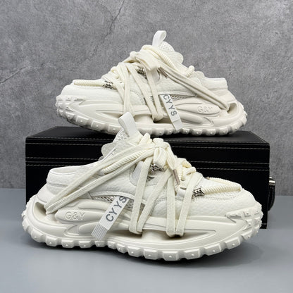 Hybriss Cross-Caged Chunky Dad Sneaker