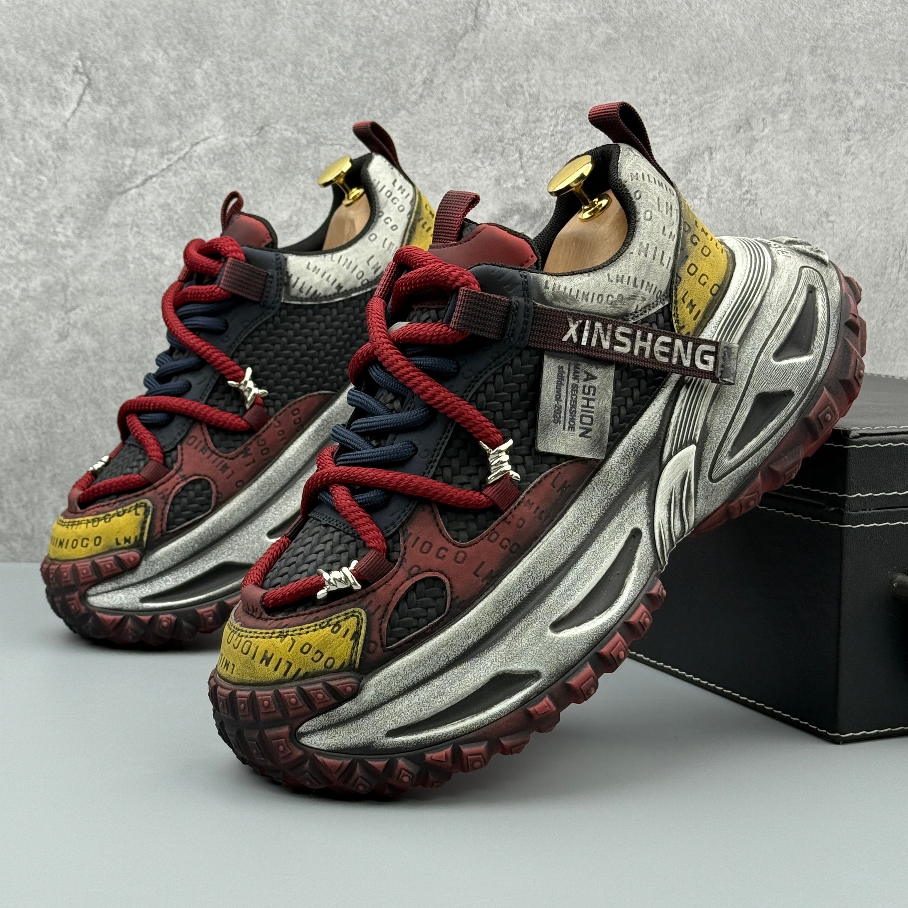 Hybriss StitchFlex Lan Hong– Men’s Casual Dad Shoes