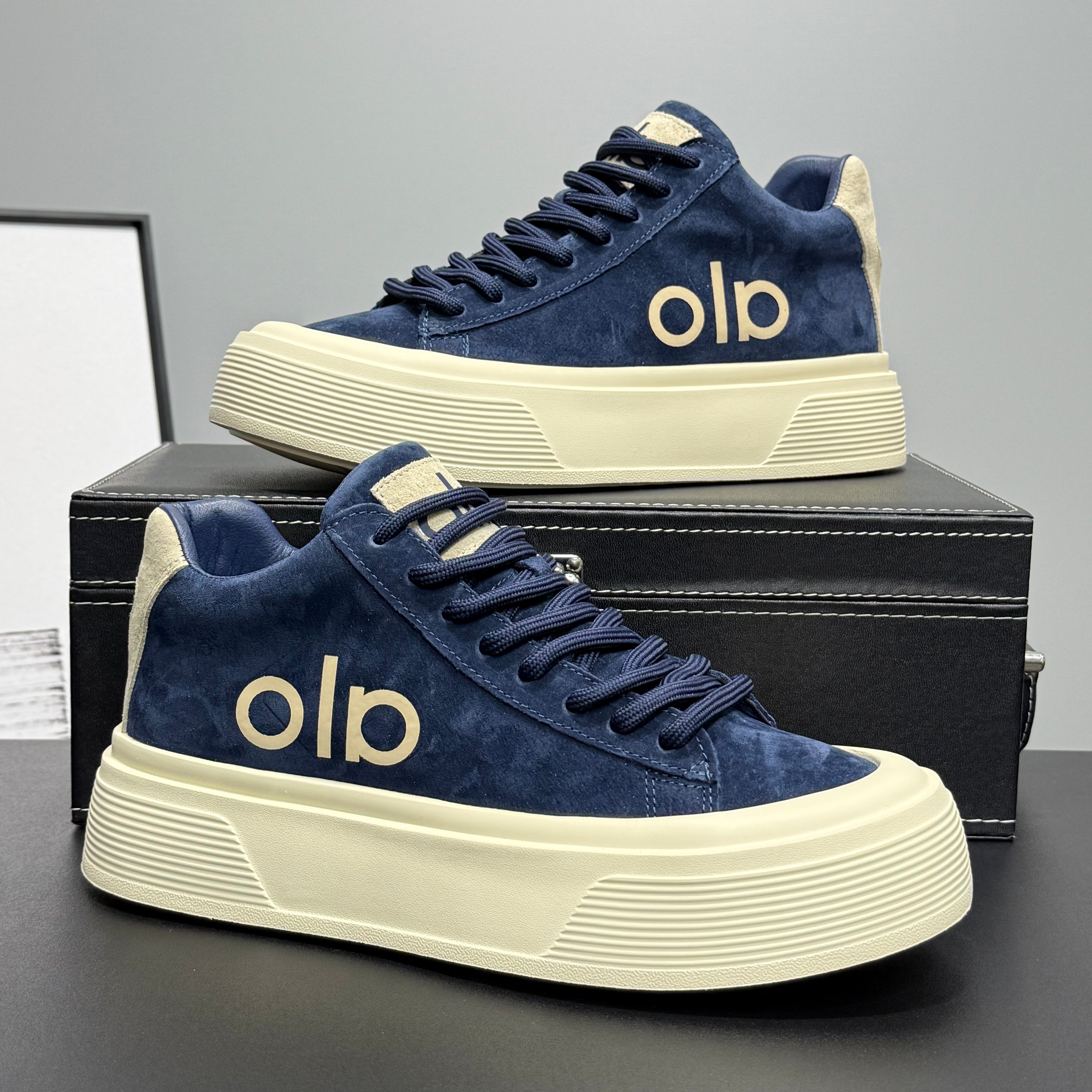 Hybriss WinterCore Lanxing– Stoff & Nubukleder Sneakers