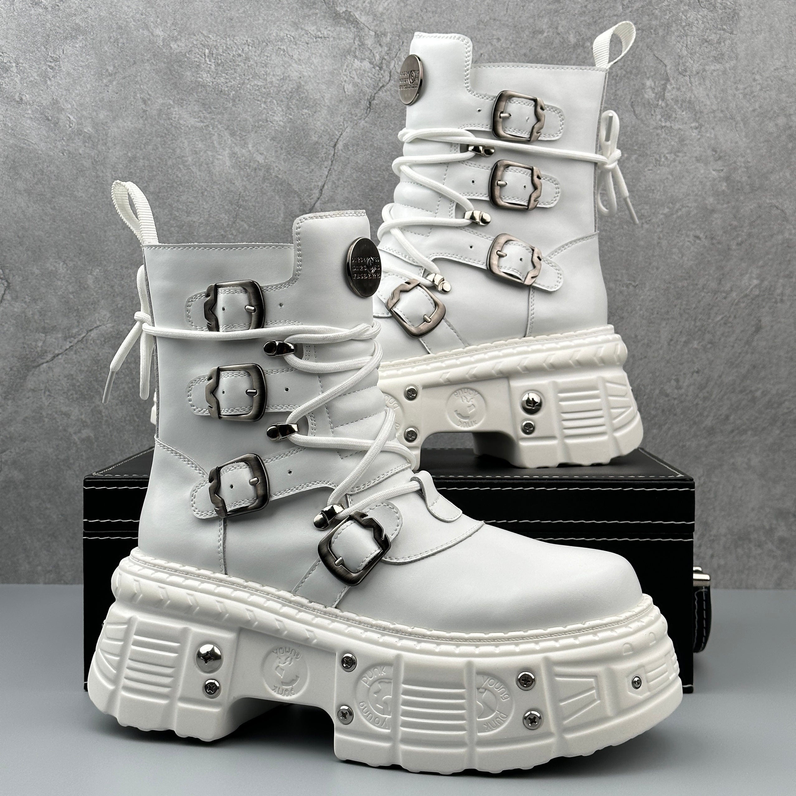 Hybriss Vandal– Punk Martin Boots