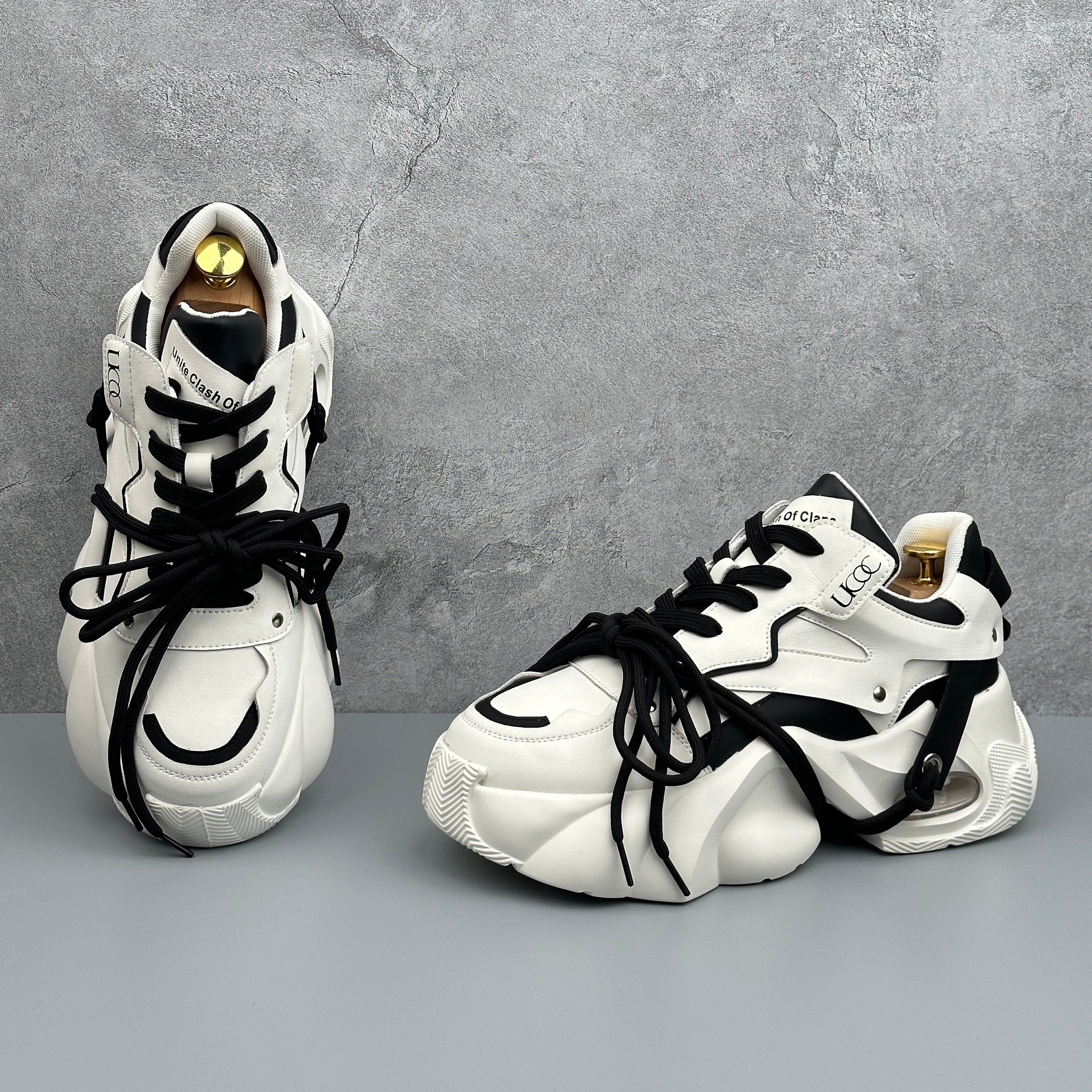 Hybriss Cabuncci MidRise White– Youth Dad Shoes