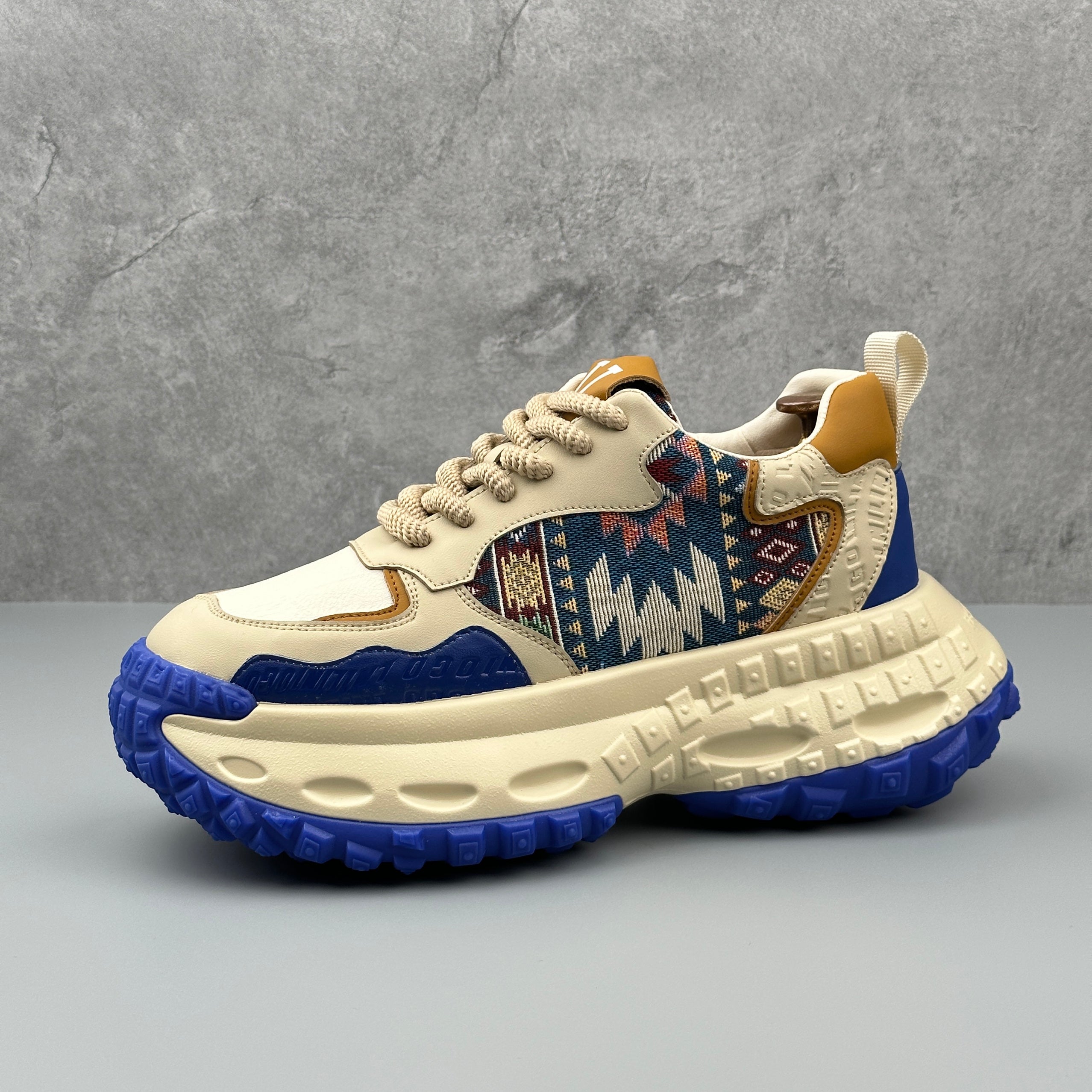 Hybriss EmbroRise Blue– Youth Dad Shoes