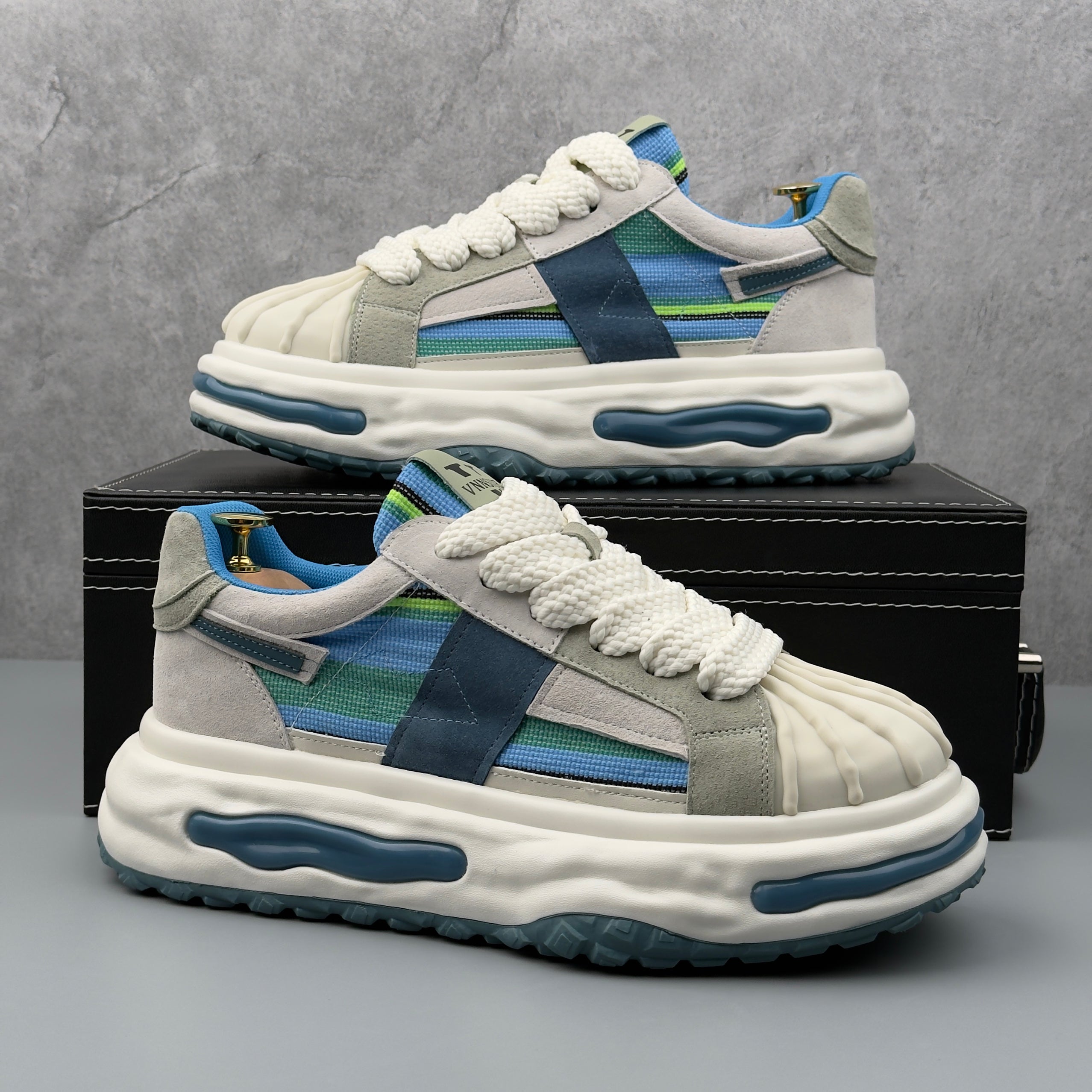 Hybriss Vnnsijie TrendLift Blue– Youth Sneakers