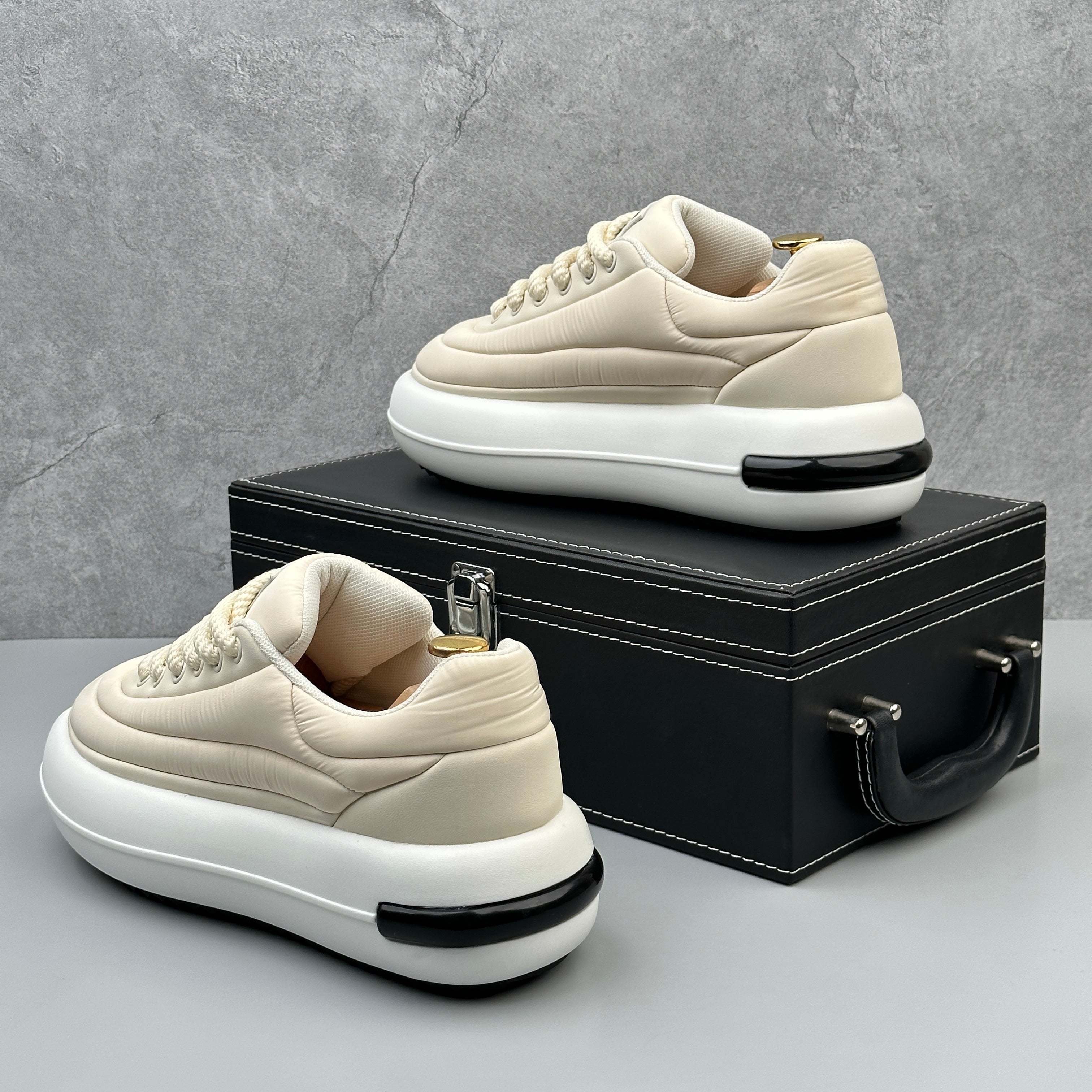 Hybriss Cabuncci WinterCore Beige– Youth Winter Dad Shoes