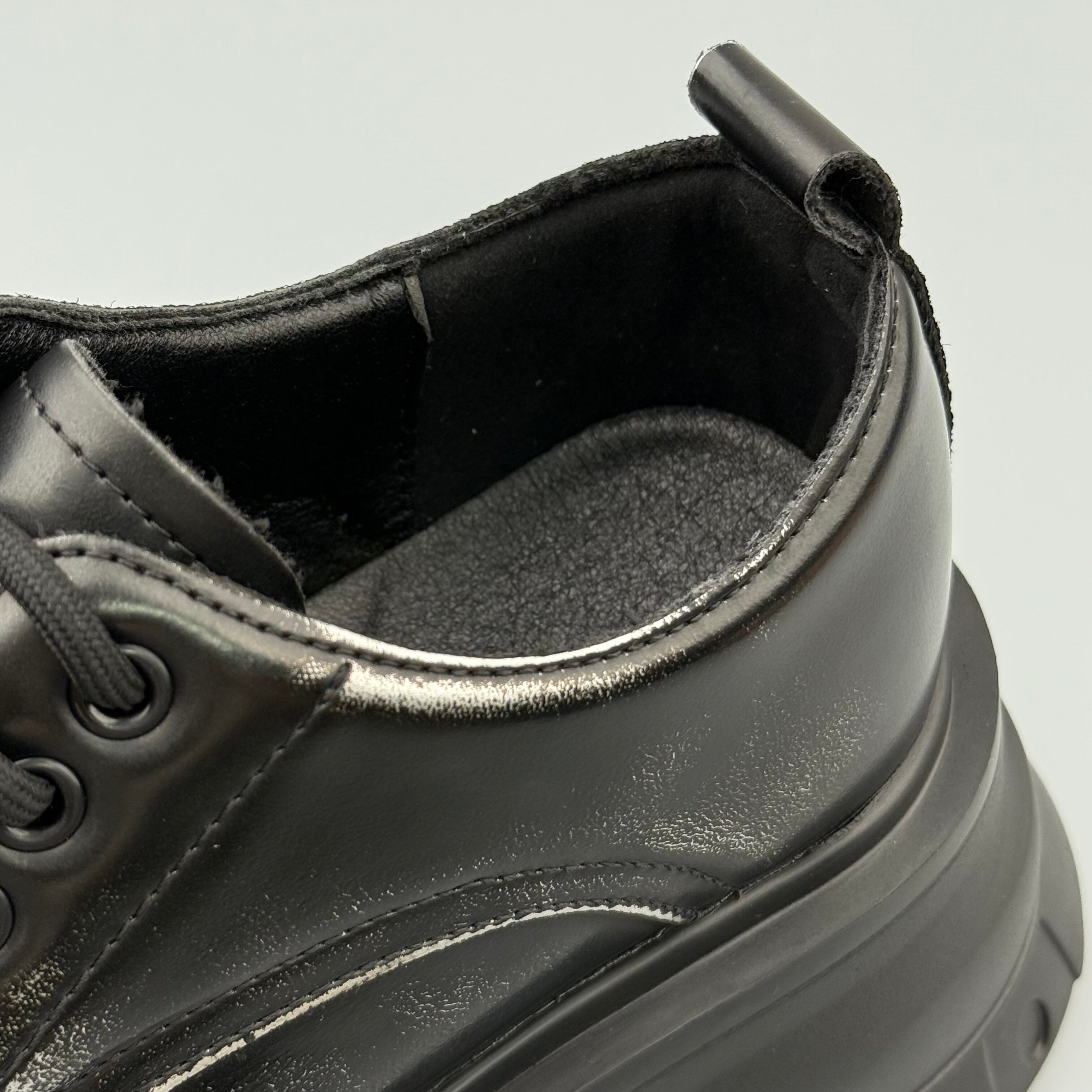 Hybriss Argentum Silver – Youth Casual Leather Shoes