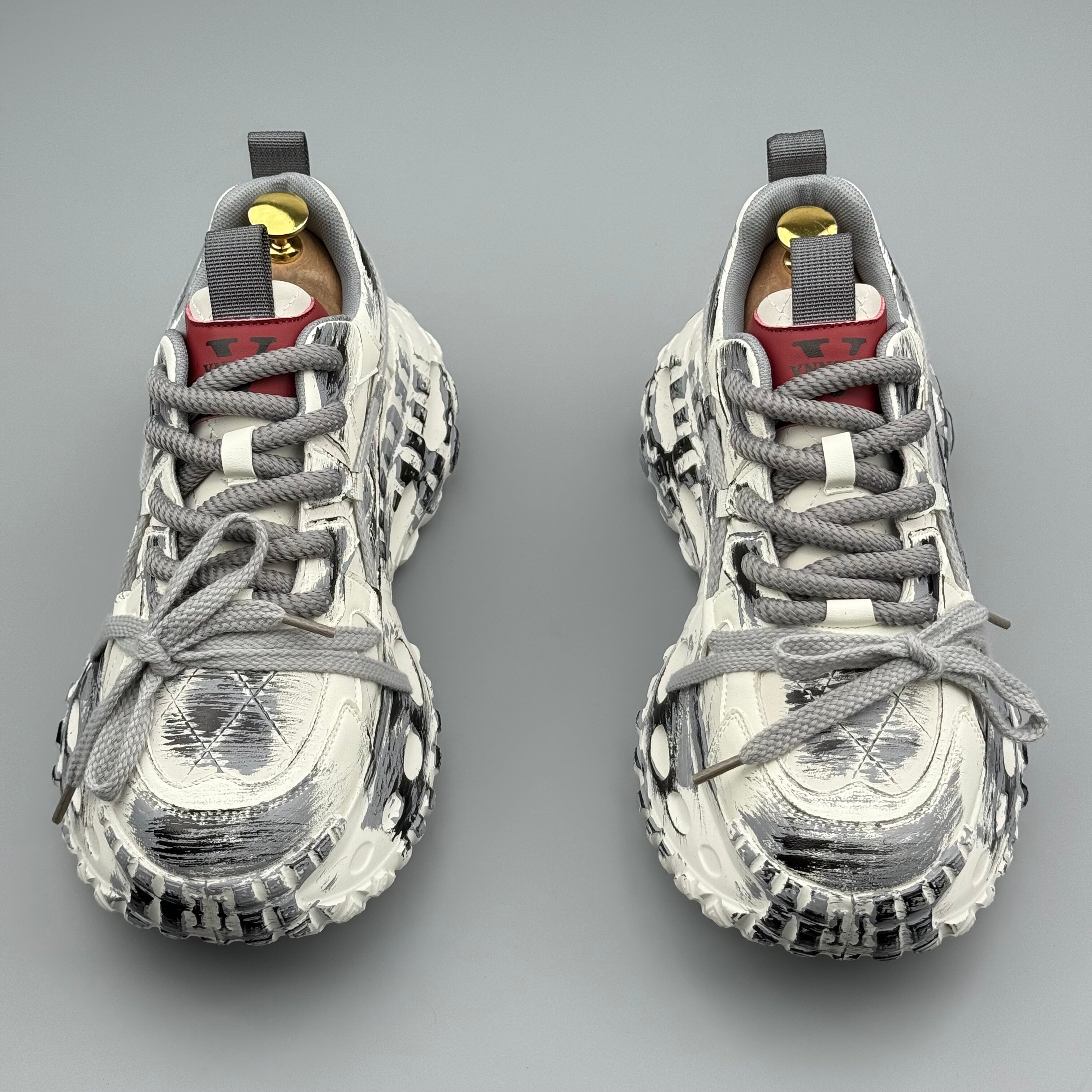 Hybriss DailyRise White Gray– Dad Shoes