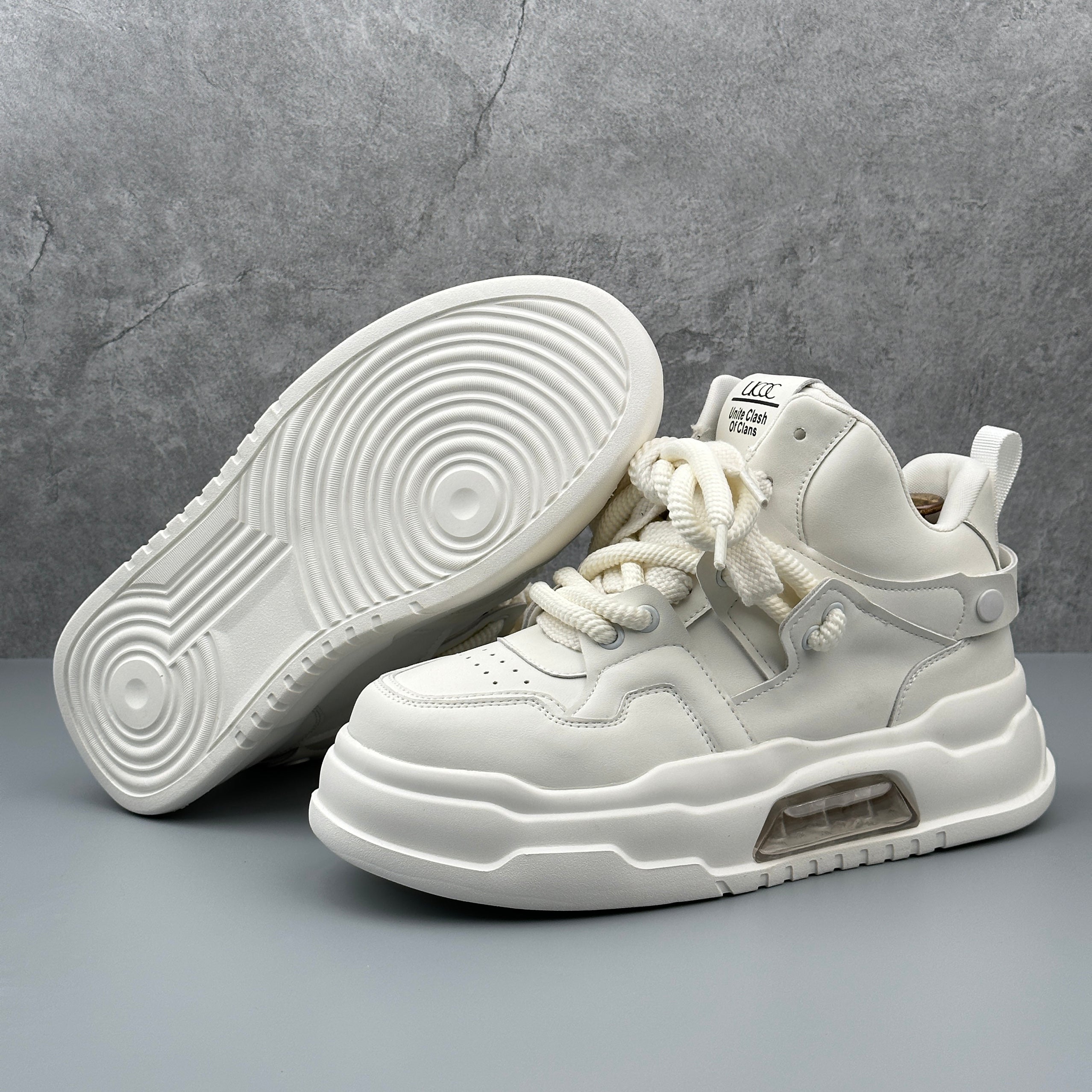 Hybriss CabuncciCore – Mikrofaserleder White Shoes