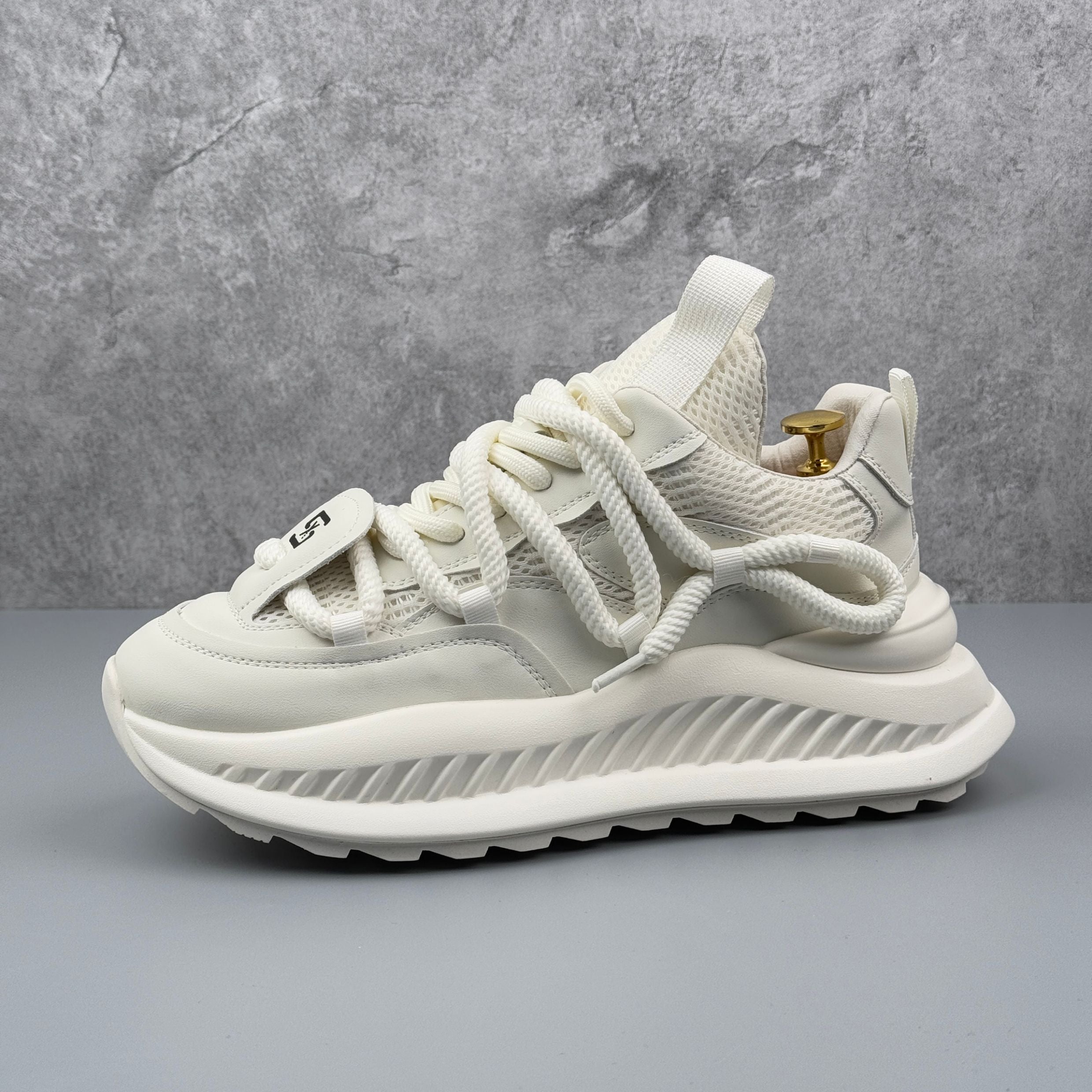 Hybriss UCOC WeaveStep White– Men’s Casual Sports Shoes