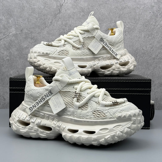 Hybriss Extreme Hollow-Tread Chunky Platform Sneaker