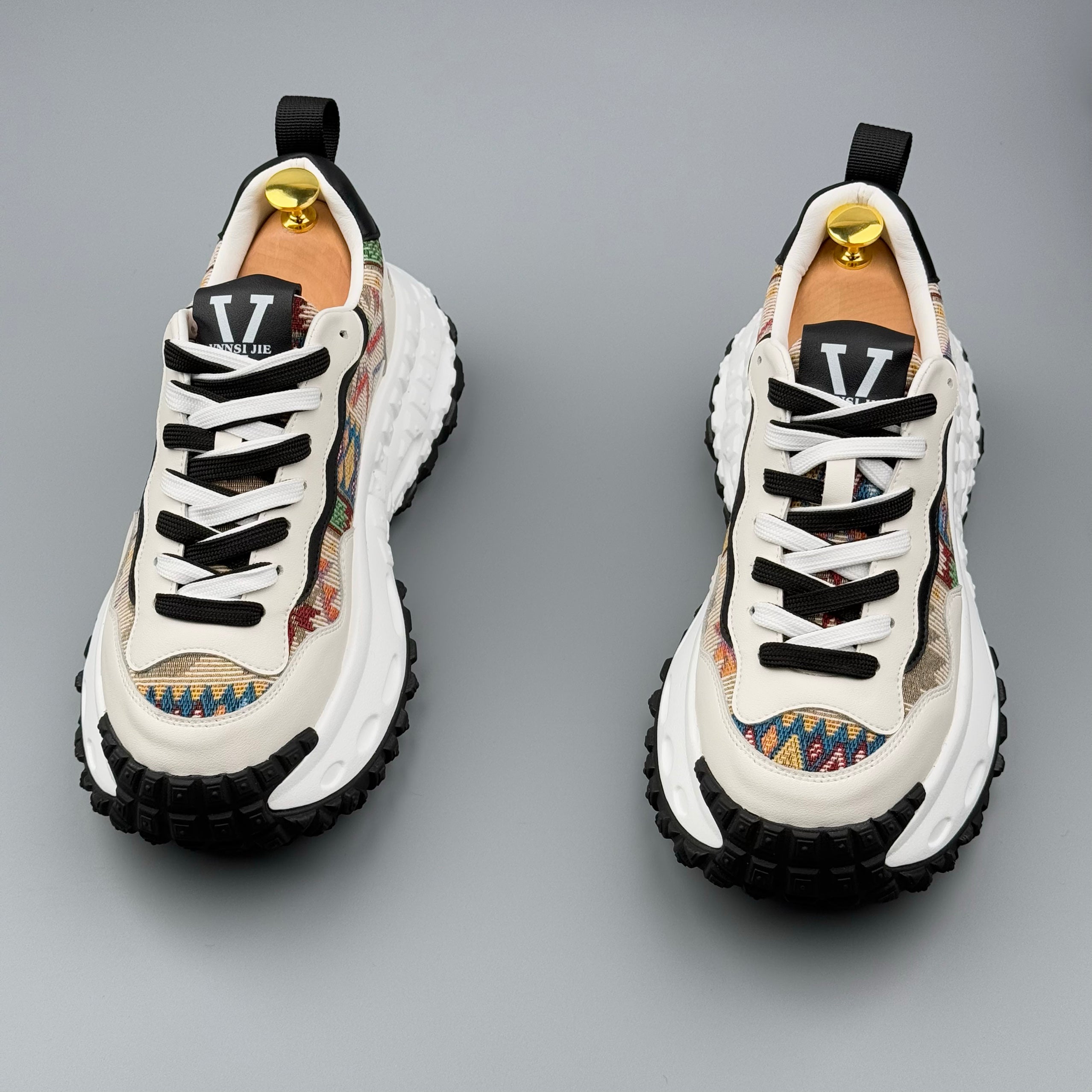 Hybriss EmbroLift Black– Youth Dad Shoes