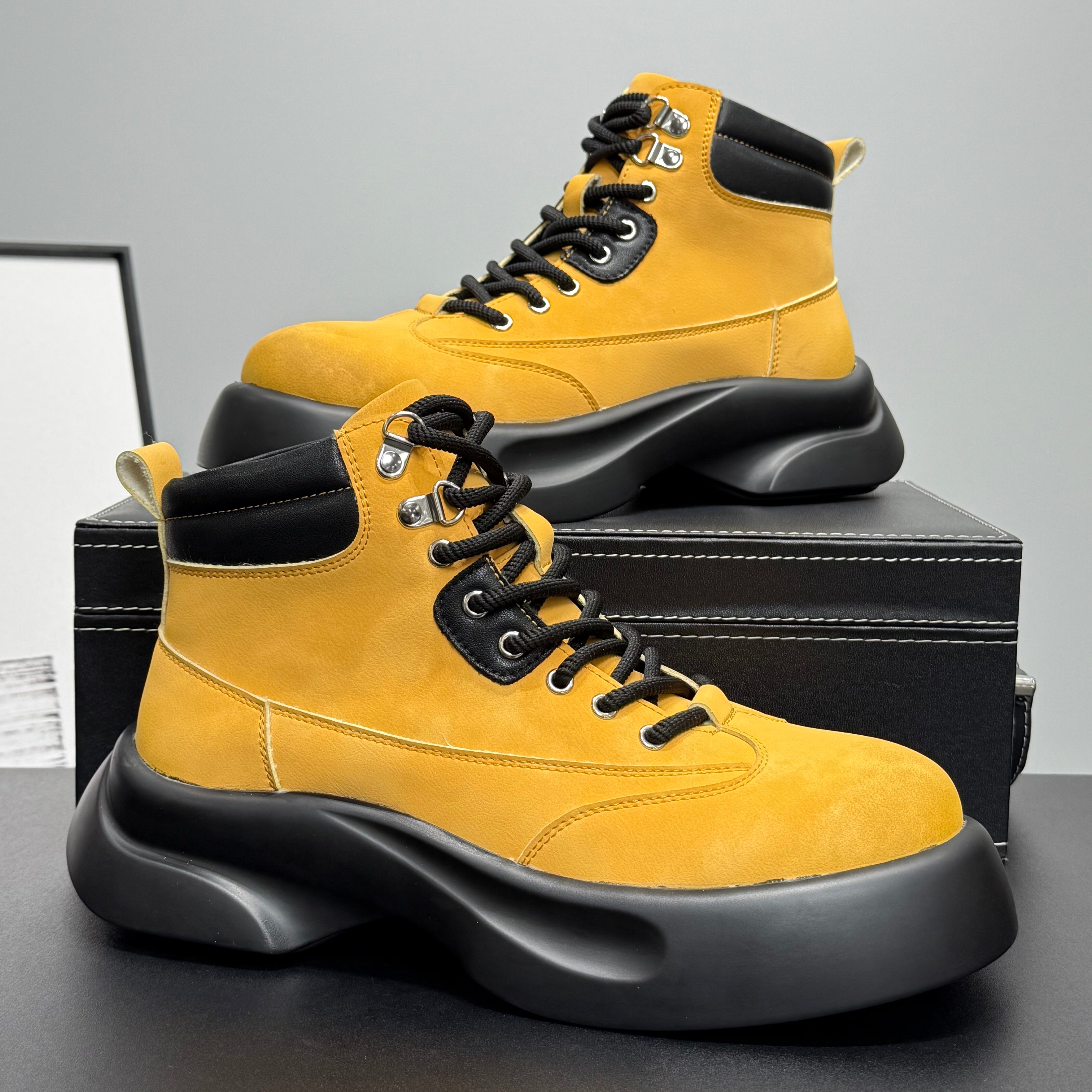 Hybriss Stride– Winter Martin Boots im Dr. Martens Stil