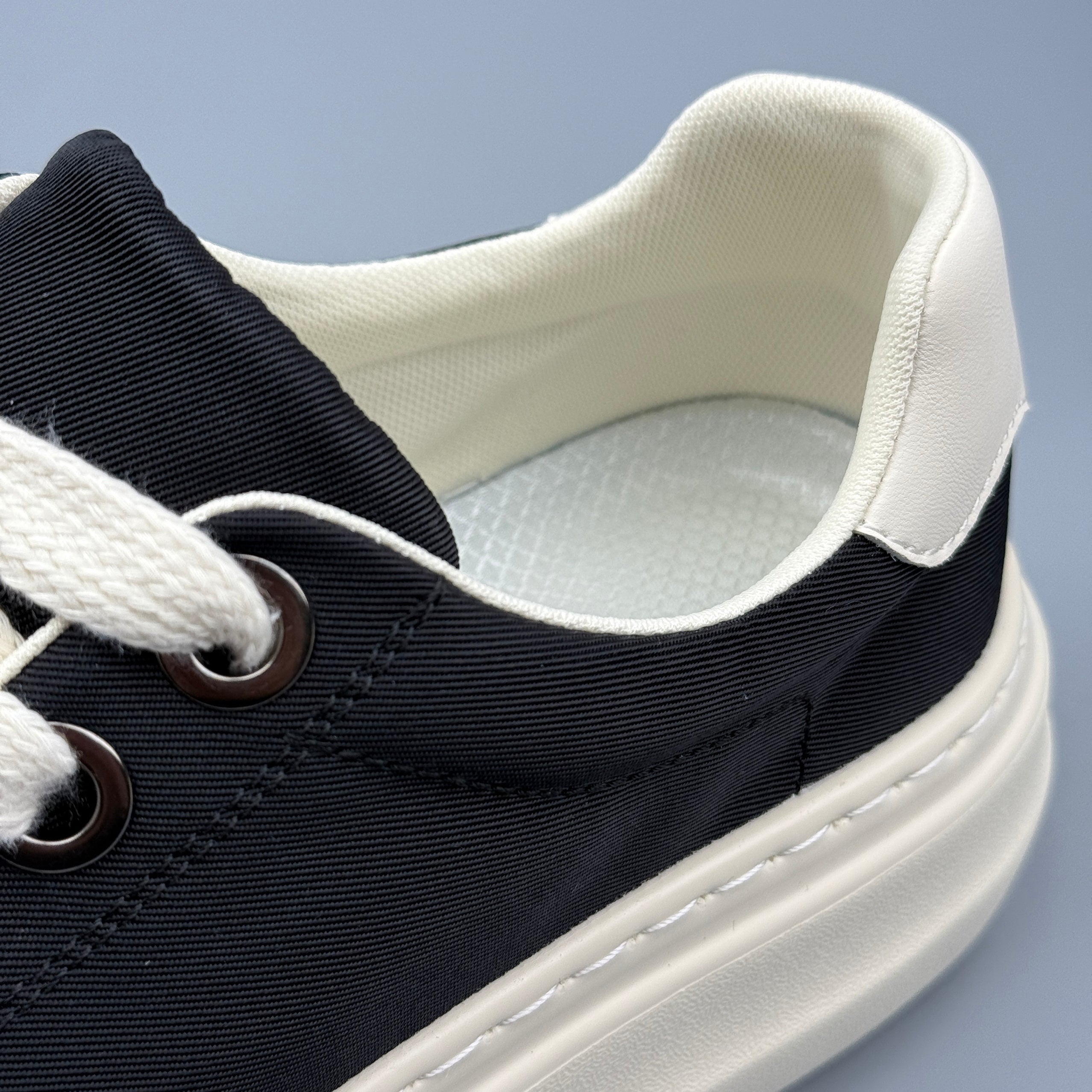 Hybriss LeisureCore Black– Stoff Sommer-Sneakers