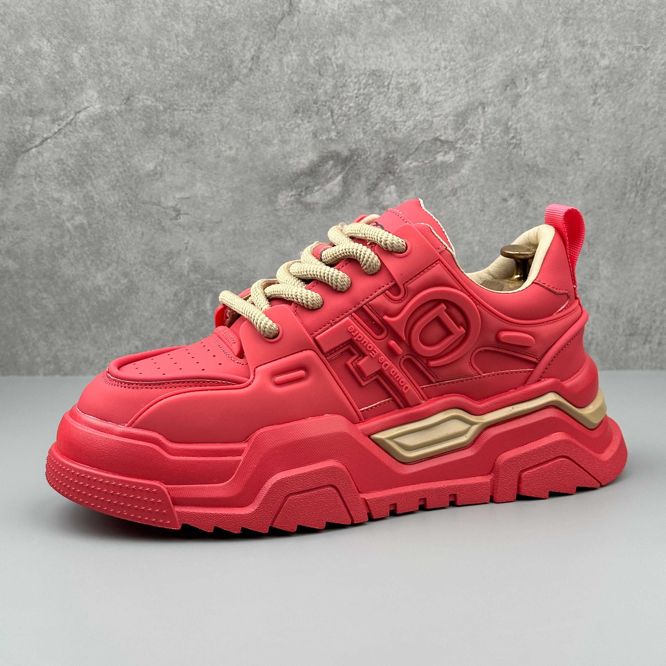 Hybriss Cabuncci StreamLine Angola Red– Youth Trend Sneakers