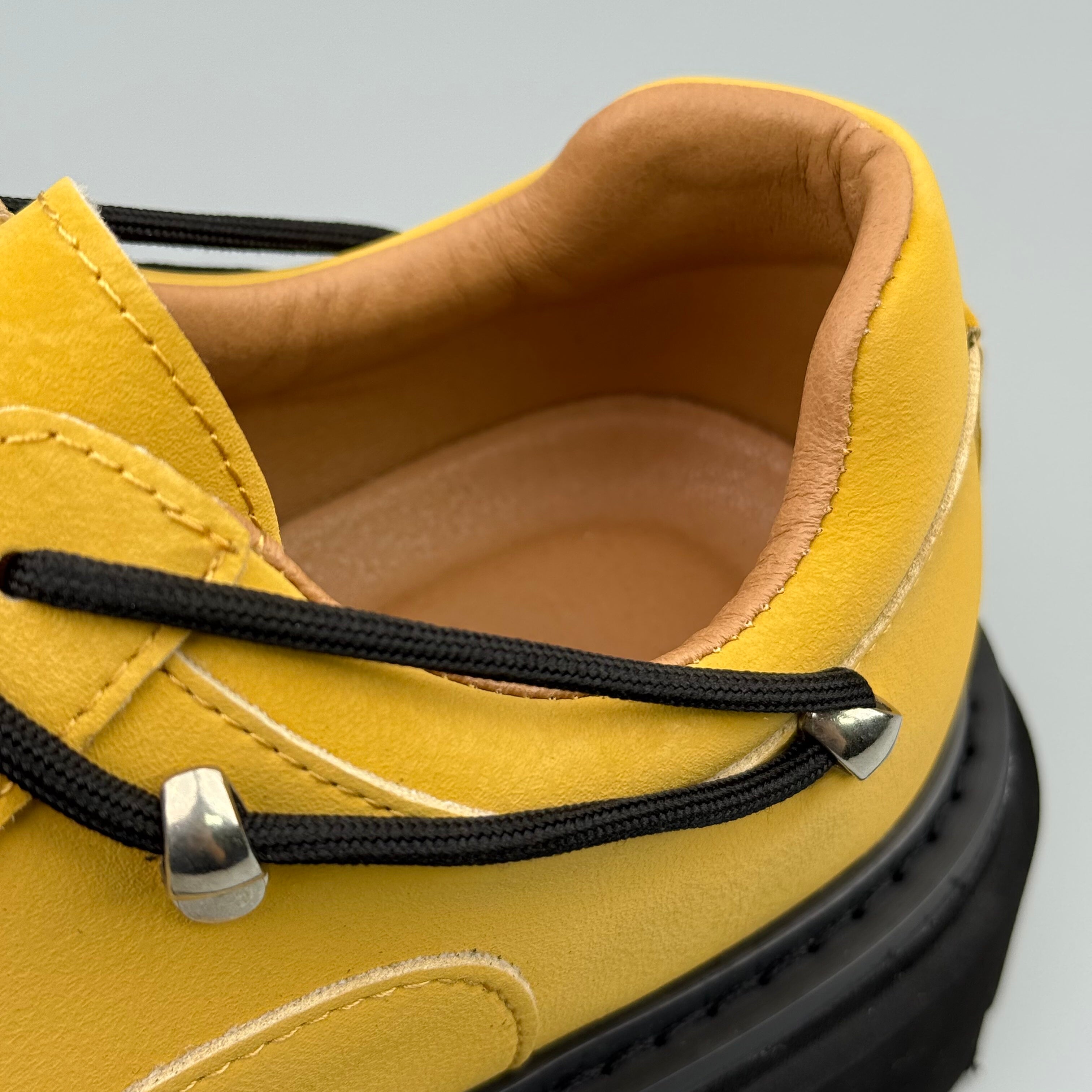 Hybriss NeoNubuck Yellow– Casual Nubuck Look Shoes